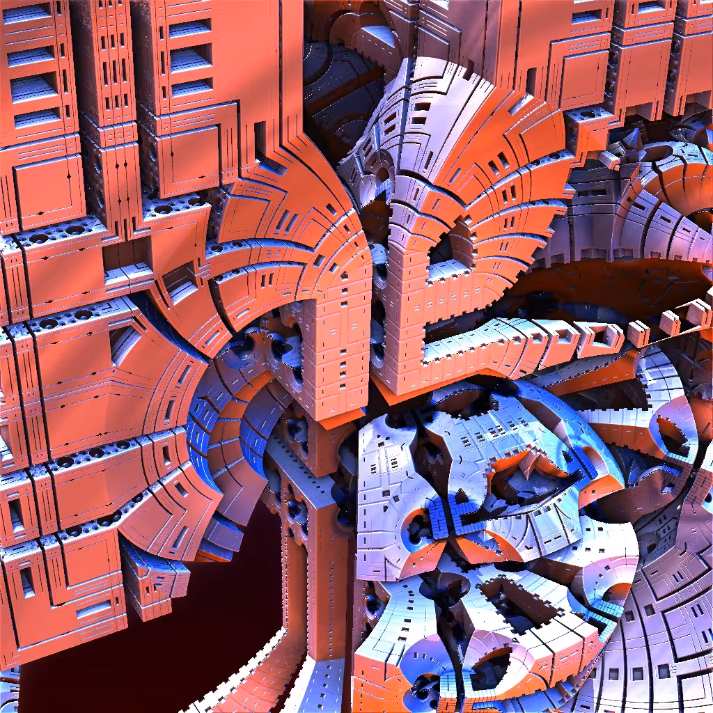 Fractal structure #01001010