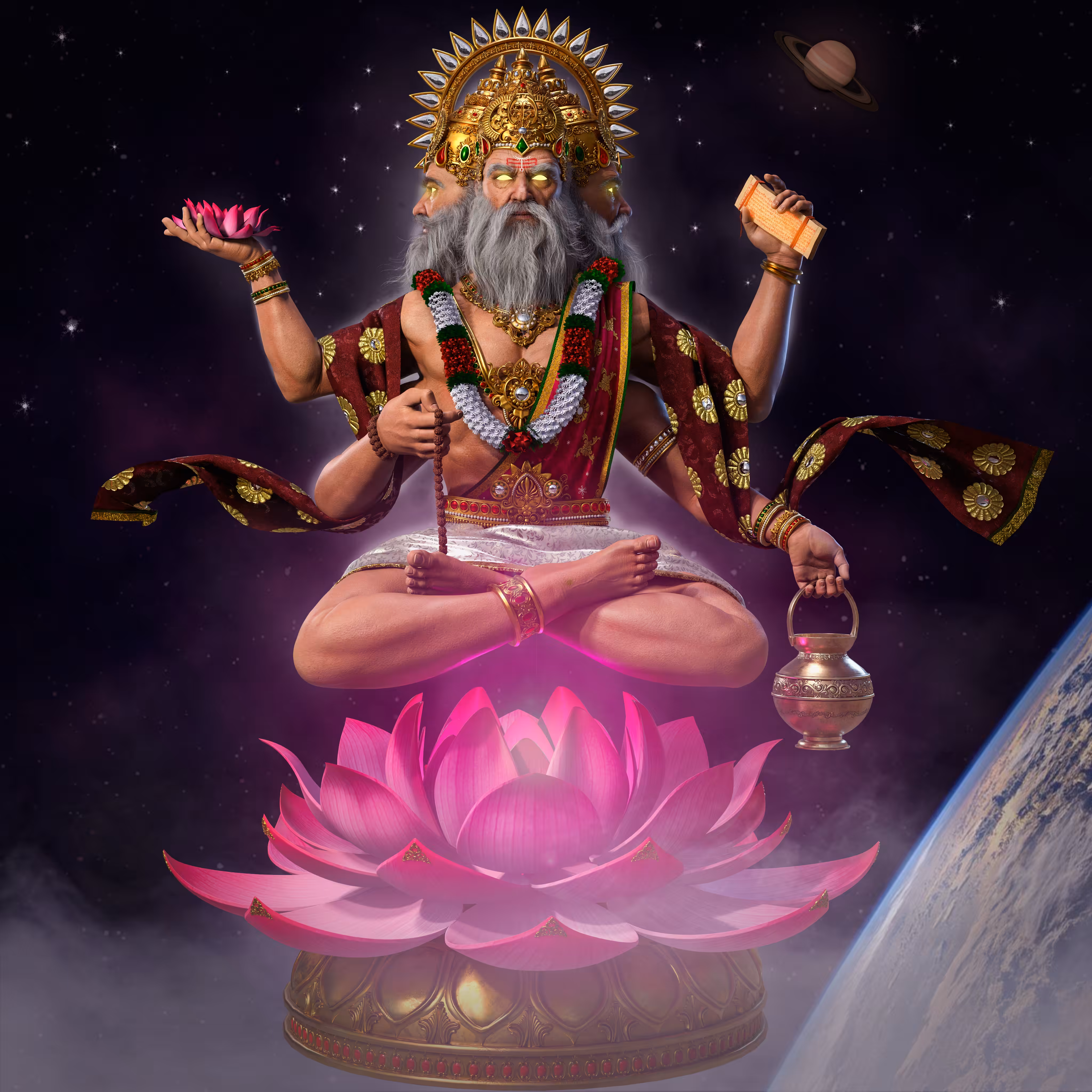 LORD BRAHMA (ब्रह्मा) : CREATOR OF THE UNIVERSE