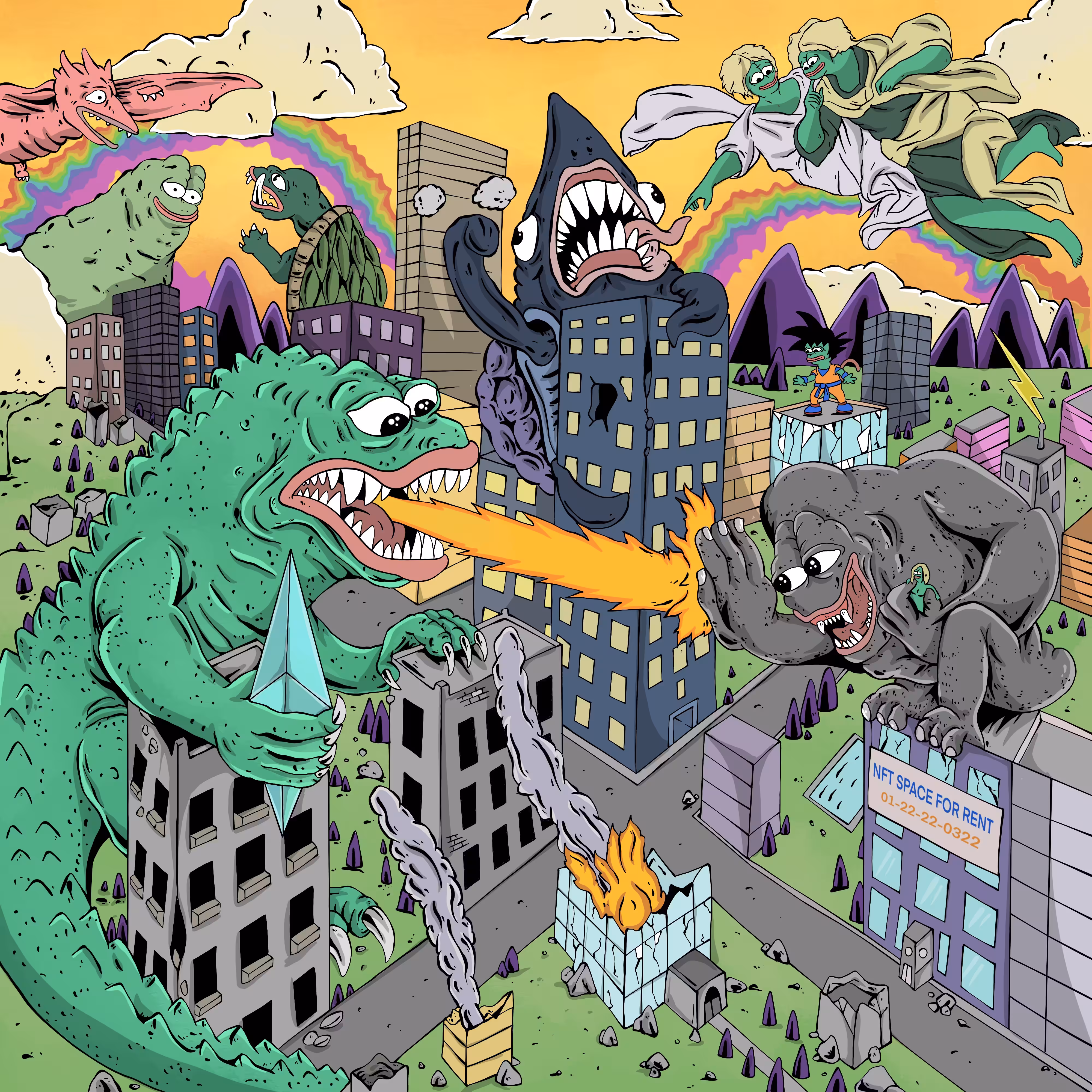 Pepezilla Vs Kong