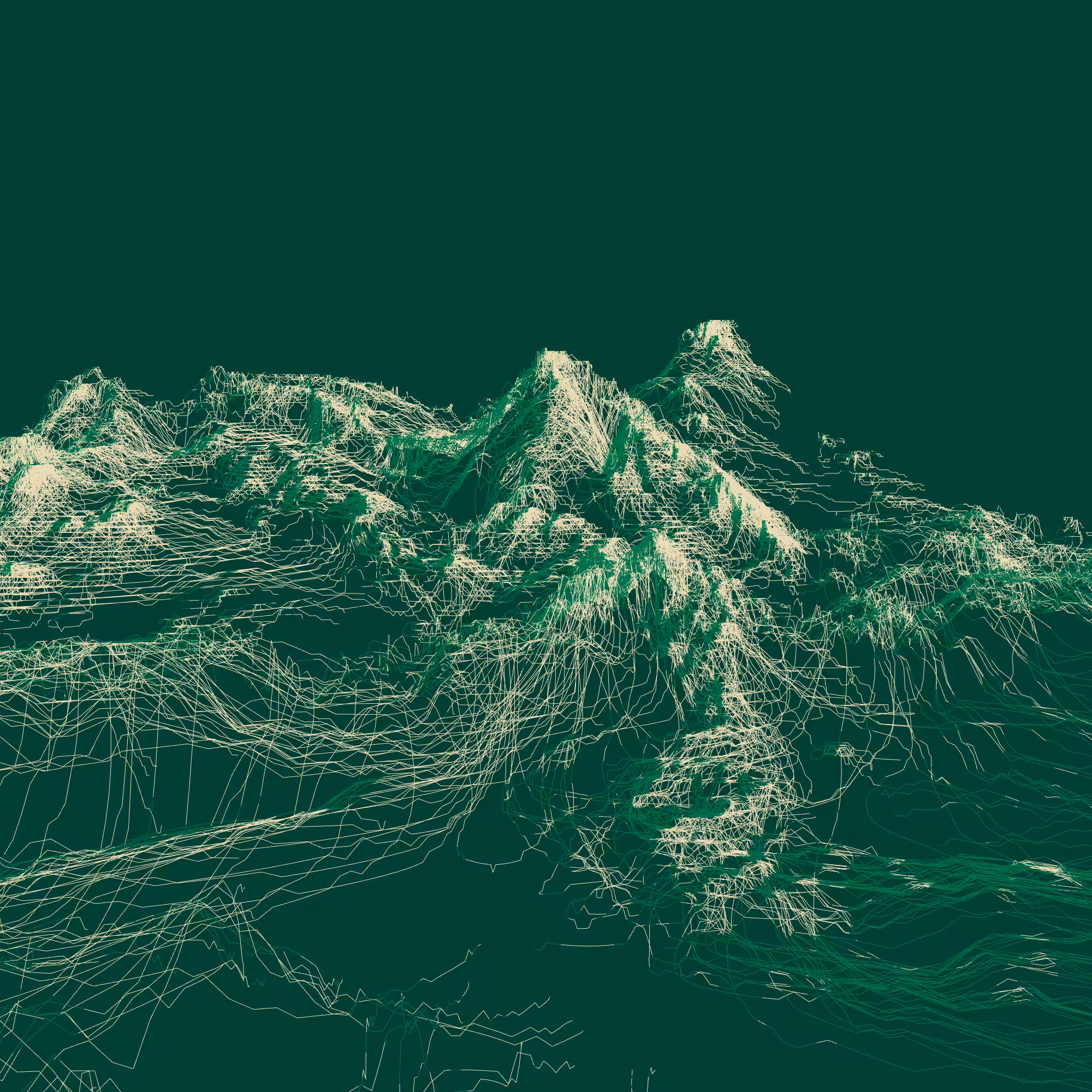 Ridge Scribbles #228