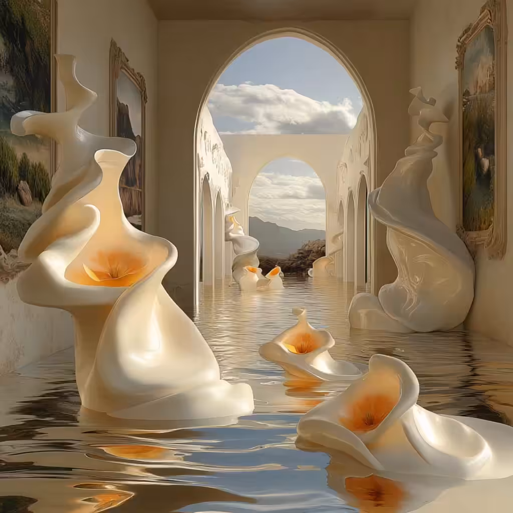 bcrandall805.eth on Objkt: A Utopian Sunset