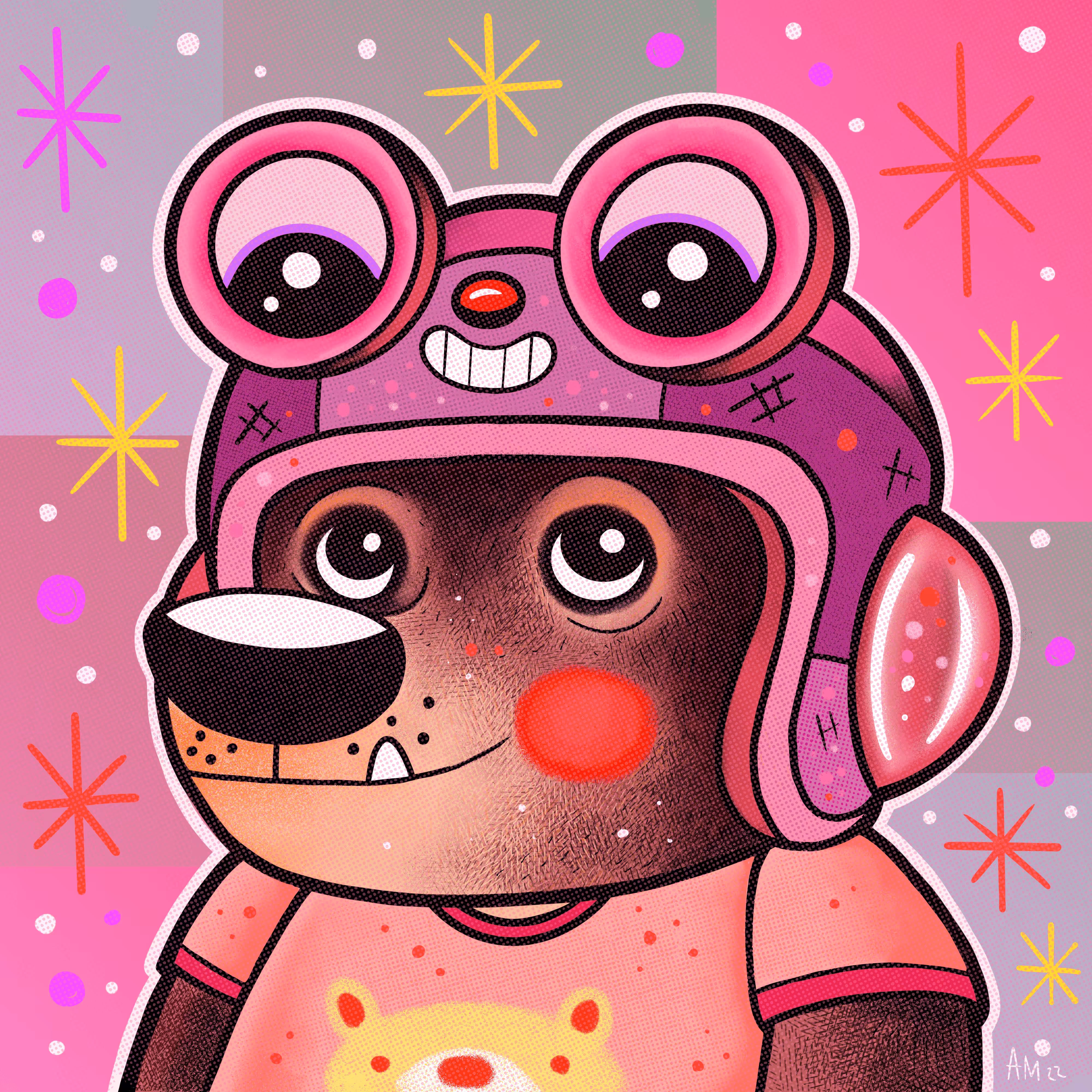 owangeboy and frens #26 - kumo's new hat by Aidan Monahan