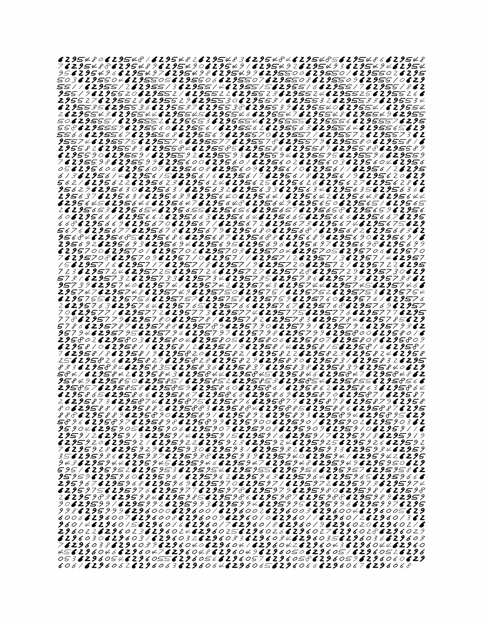 Endless (5,607,250 to Infinity) #2331