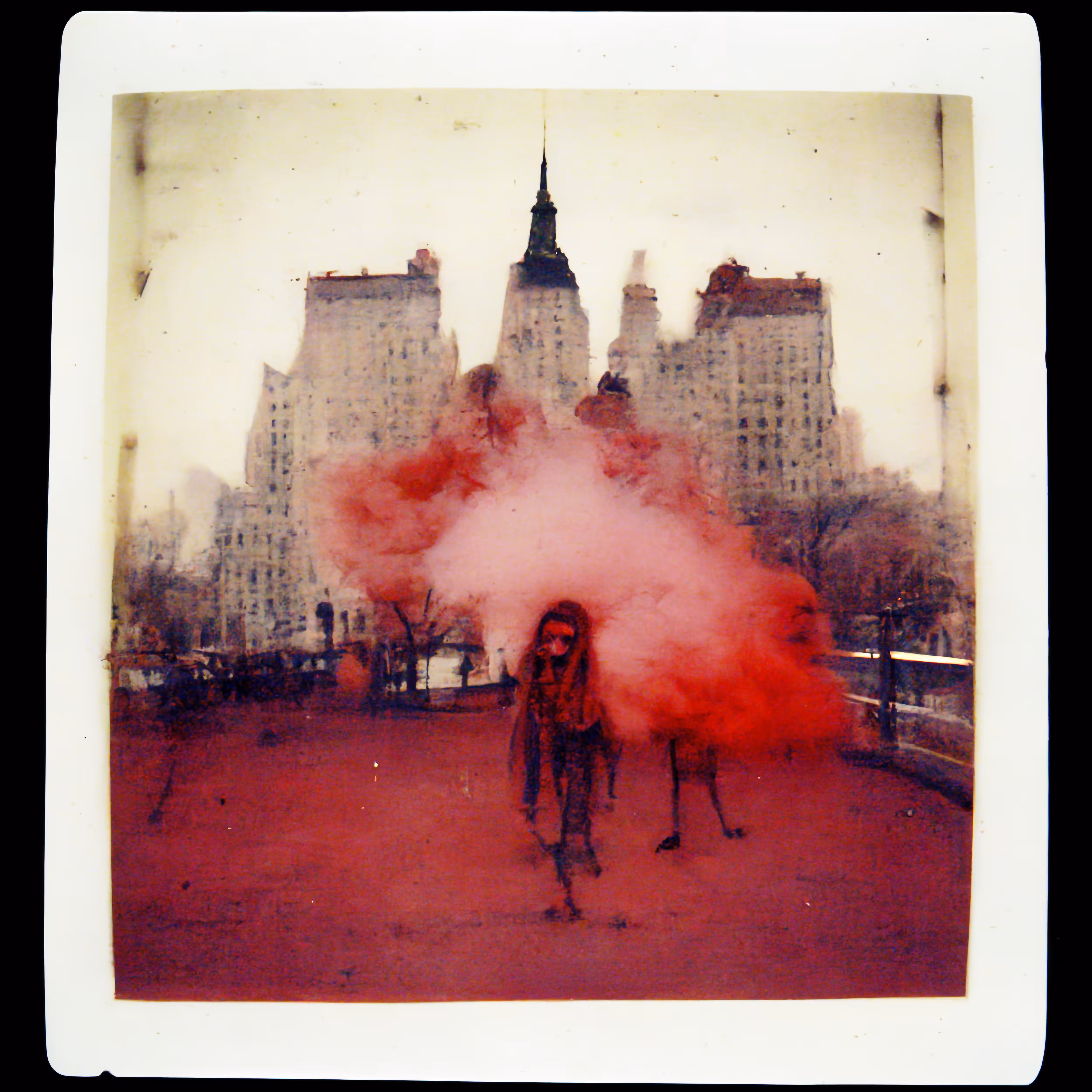 New York Polaroids #21: Socrates on a Stroll