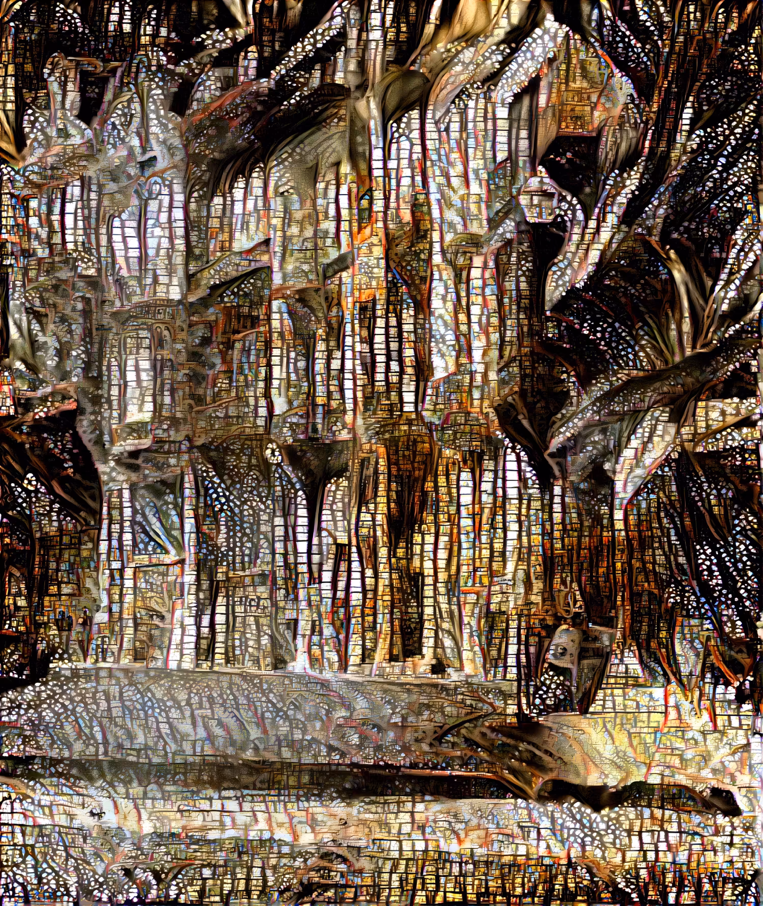 Streets of stained glass