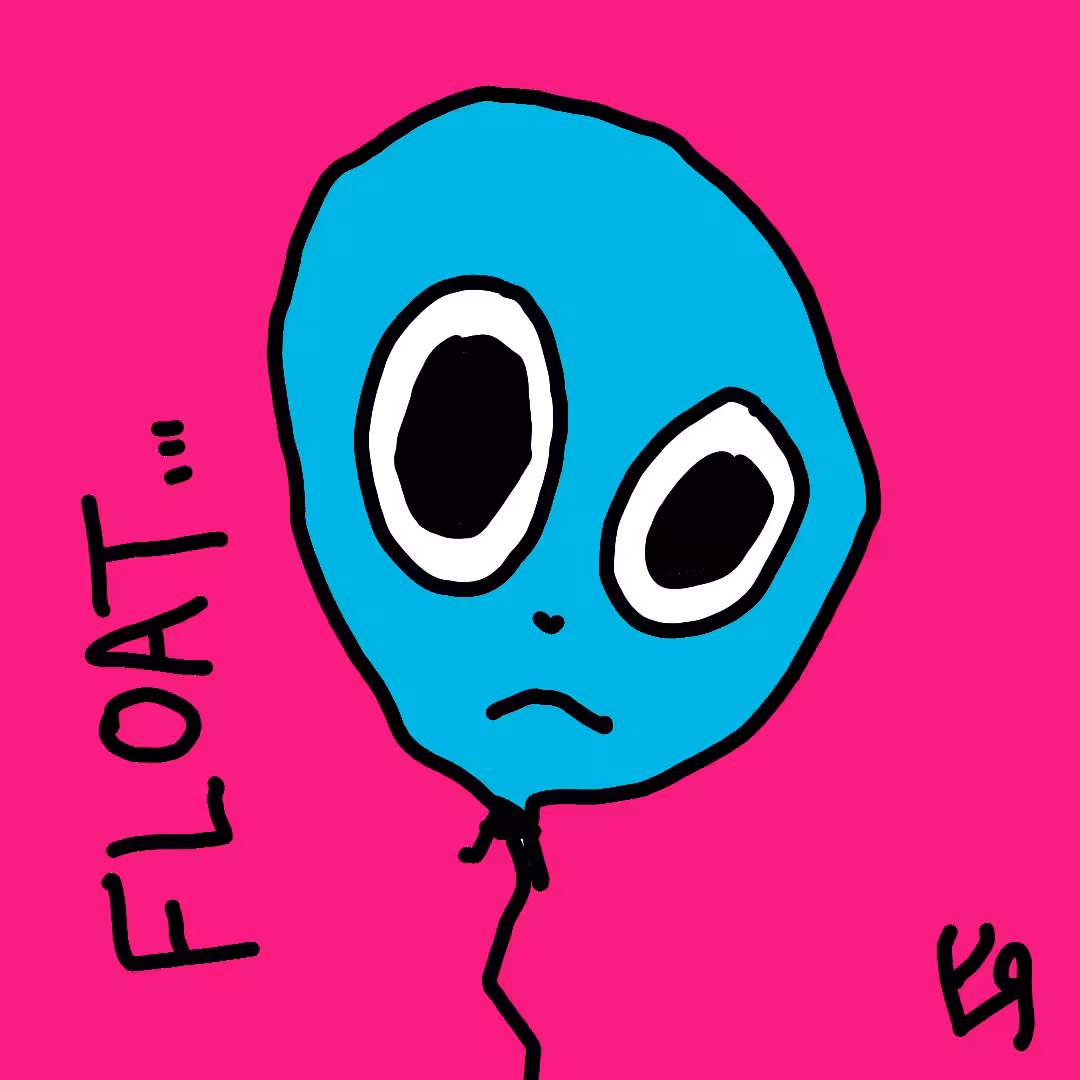 Post-Apocalypse ARTZ: "Float..." by Richard F. Yates (Holy Fool)