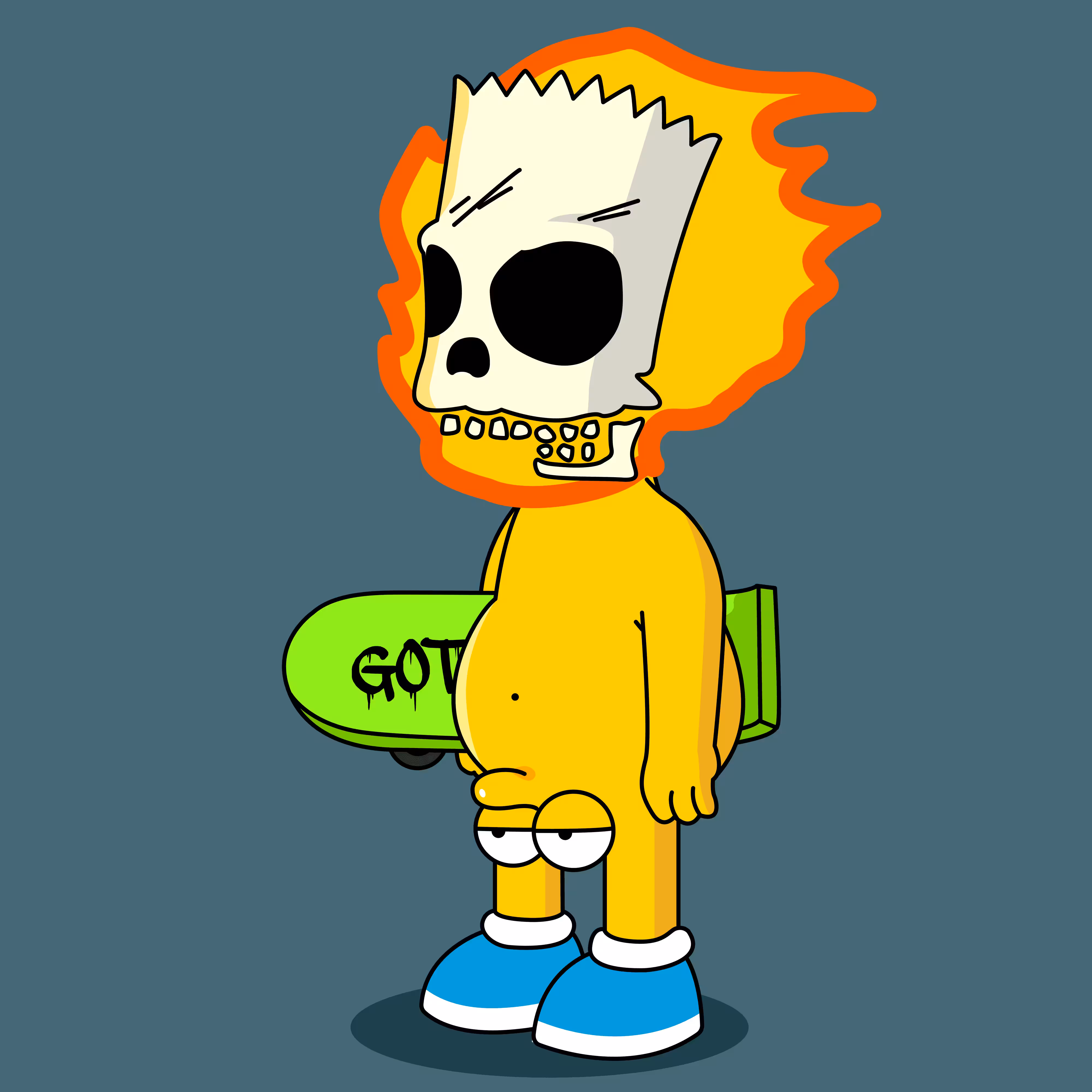 BartBalls Skater Rider