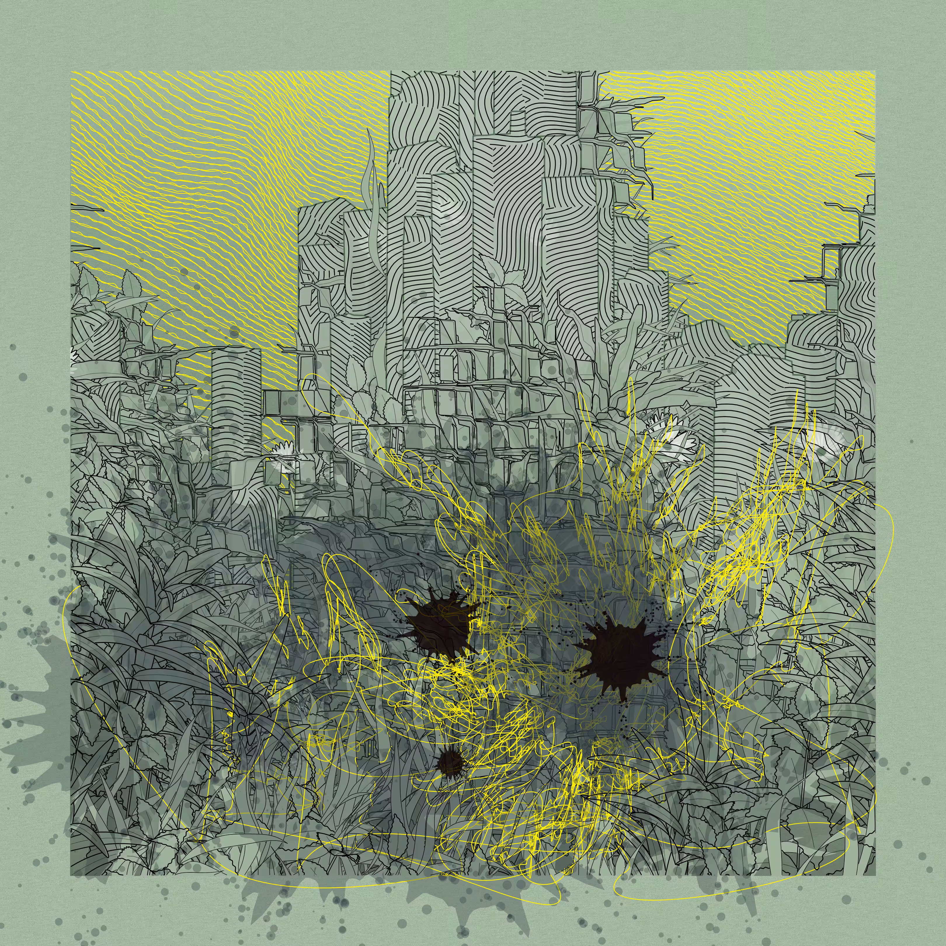 Landscape with Carbon Capture #3043