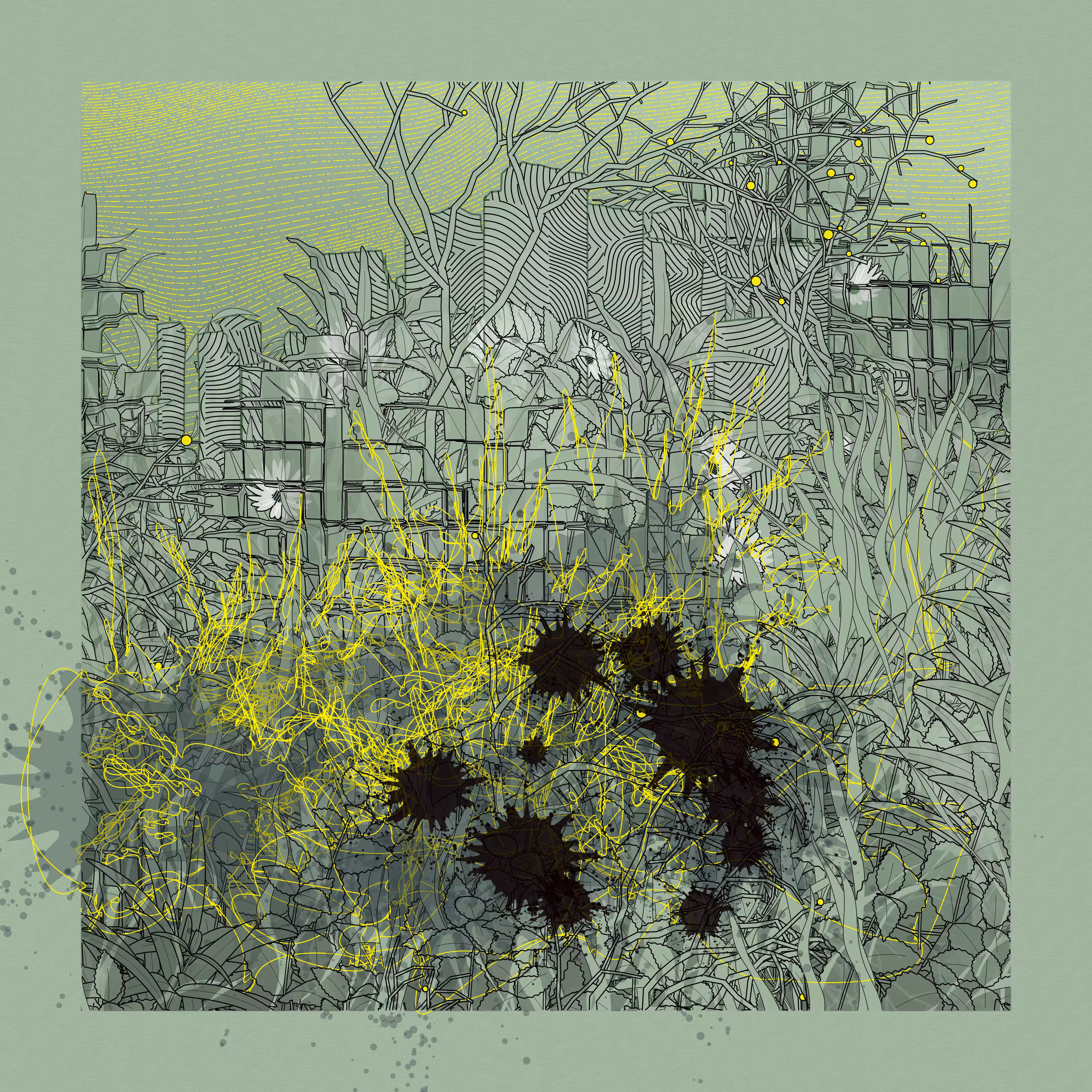 Landscape with Carbon Capture #9977
