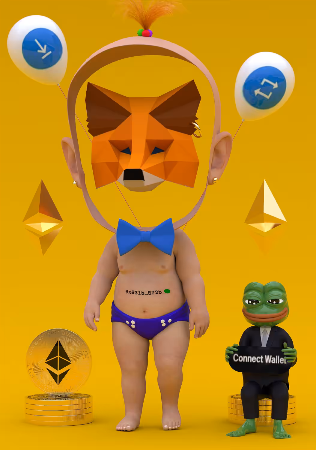 BABY WITHOUT FACE - META