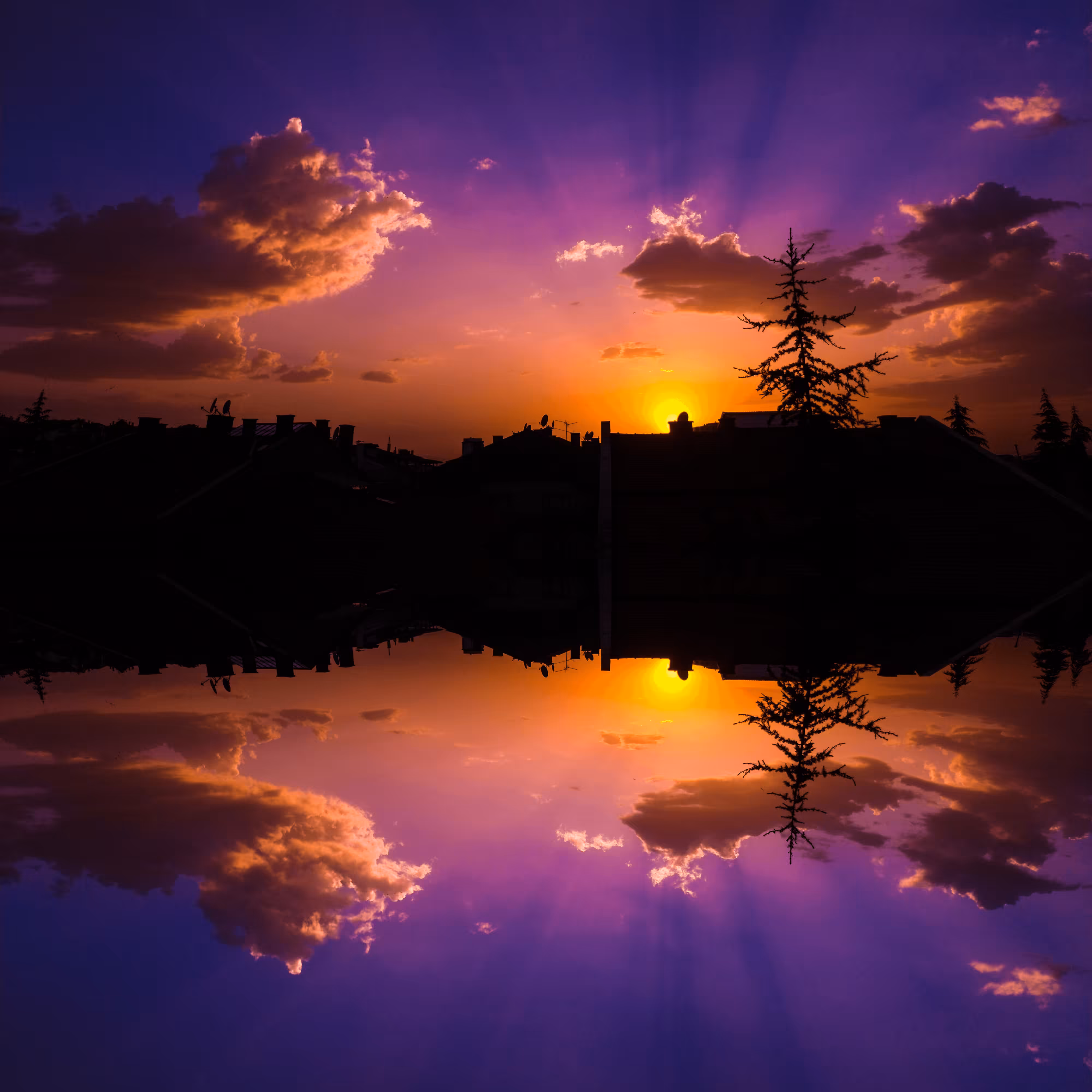 Sunsets Through My Window #13