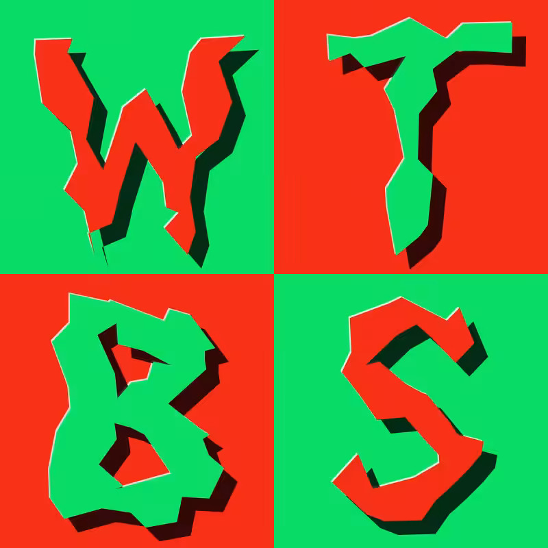 Waiting To Be Signed Logo with Wobbles #102