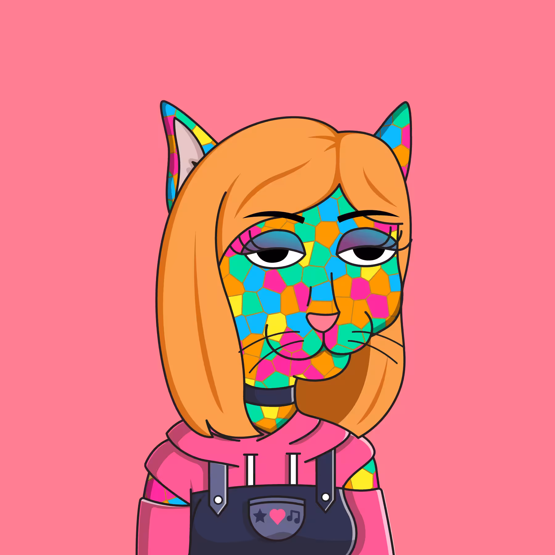 Girl Cat #617
