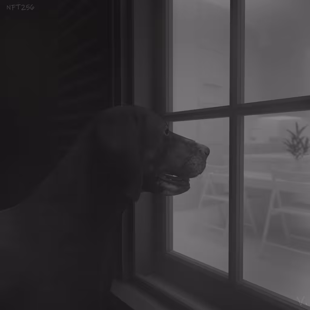 Homeless dog