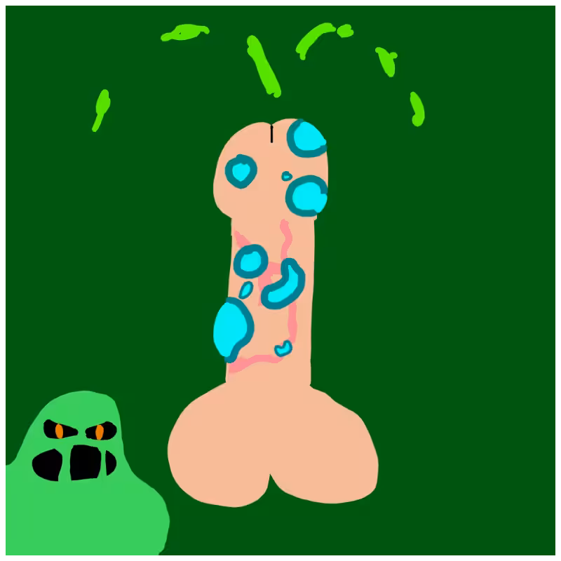 Decayed Dickgenerative Art #39