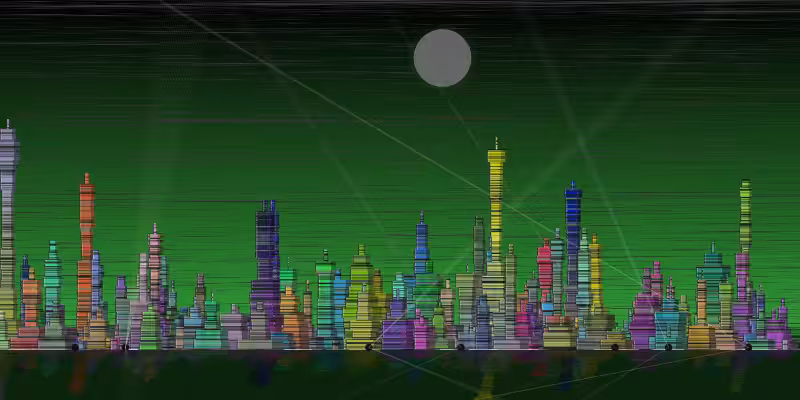Fictional Cityscapes #66