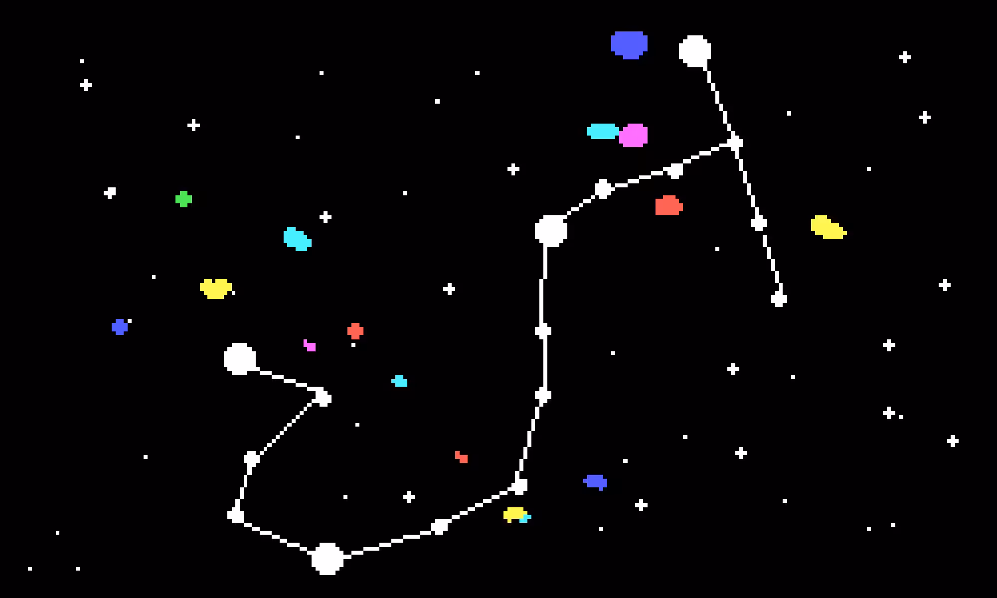 Planet Pixel Scorpius Constellation