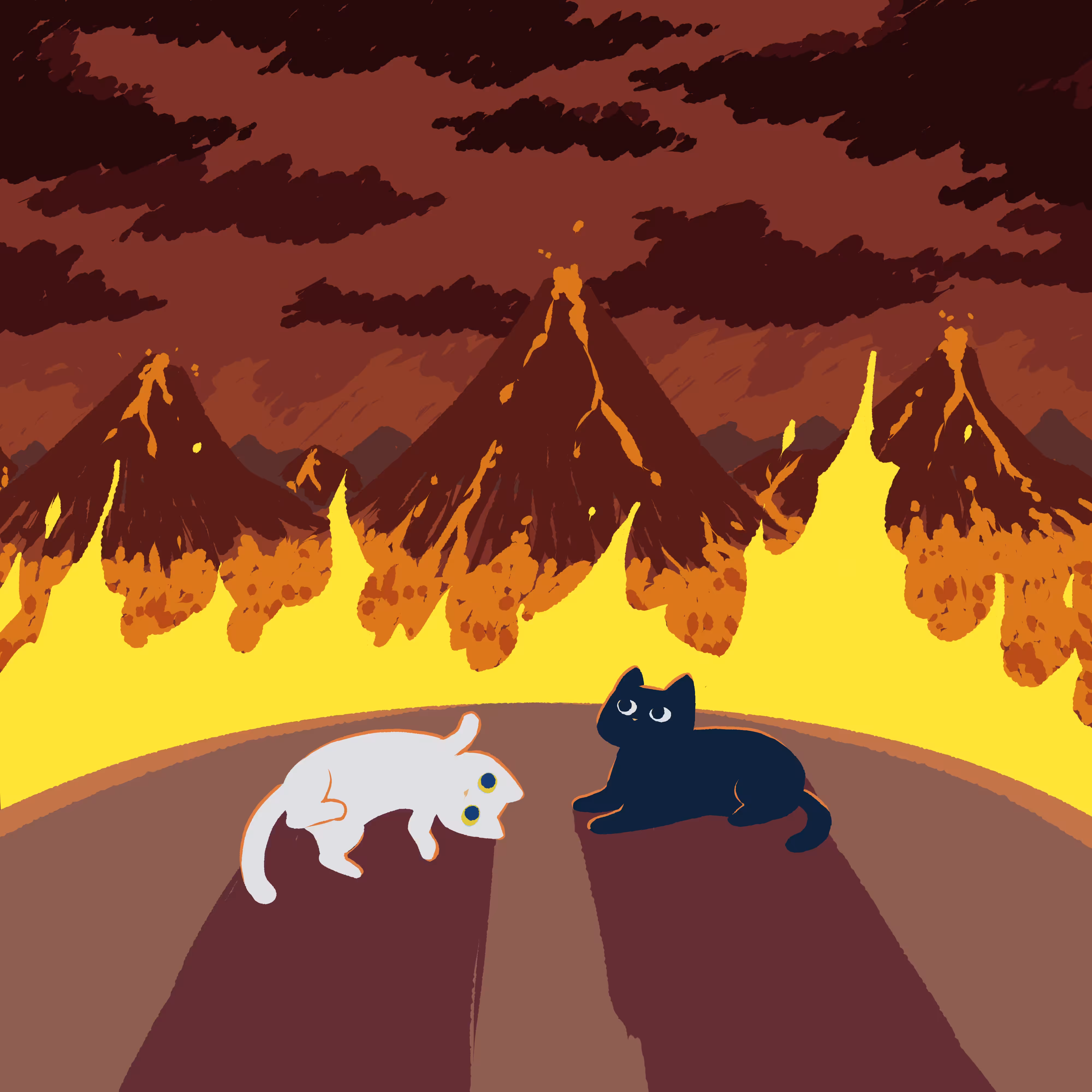 CAT #18 Cat in Hell