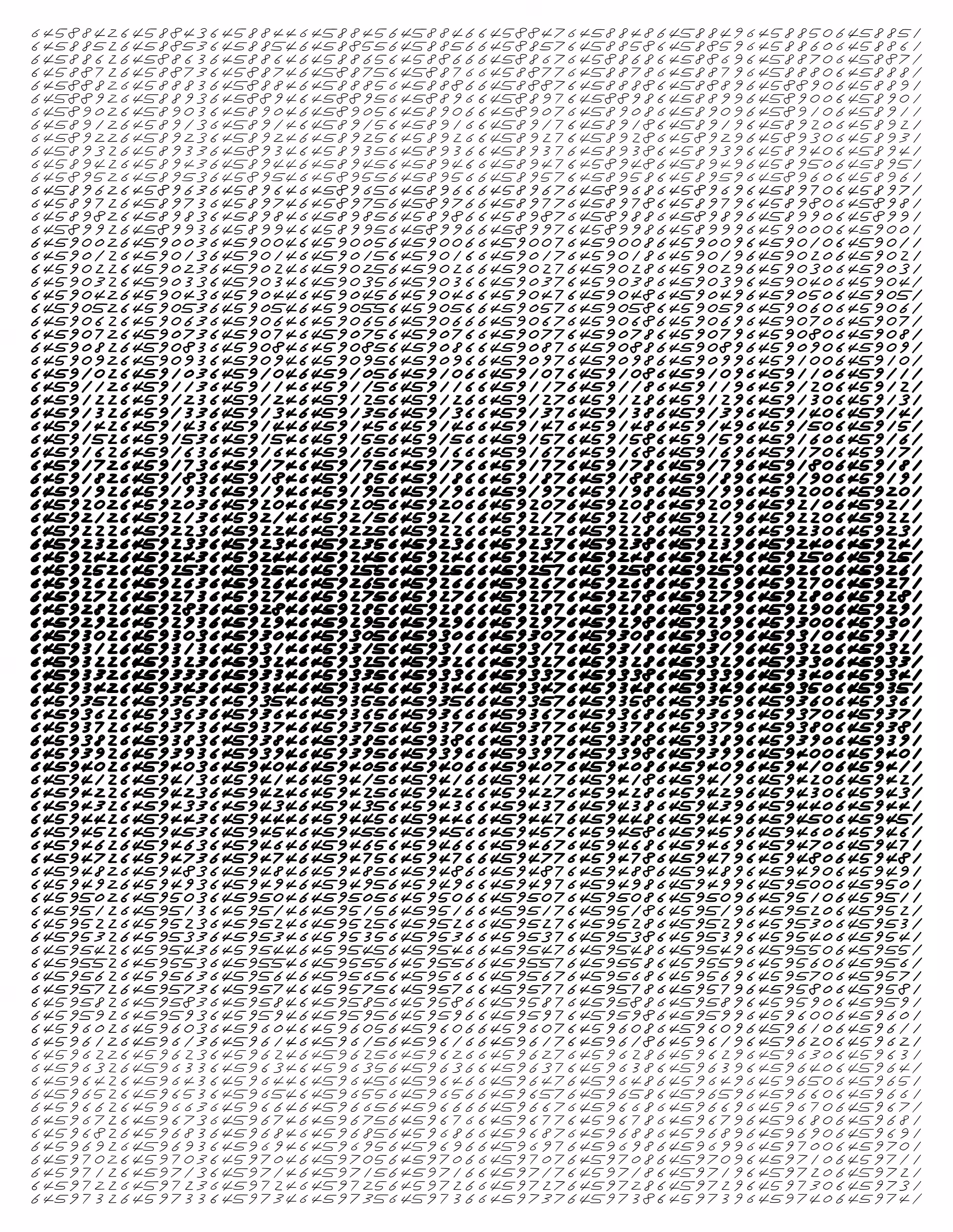 Endless (5,607,250 to Infinity) #2936