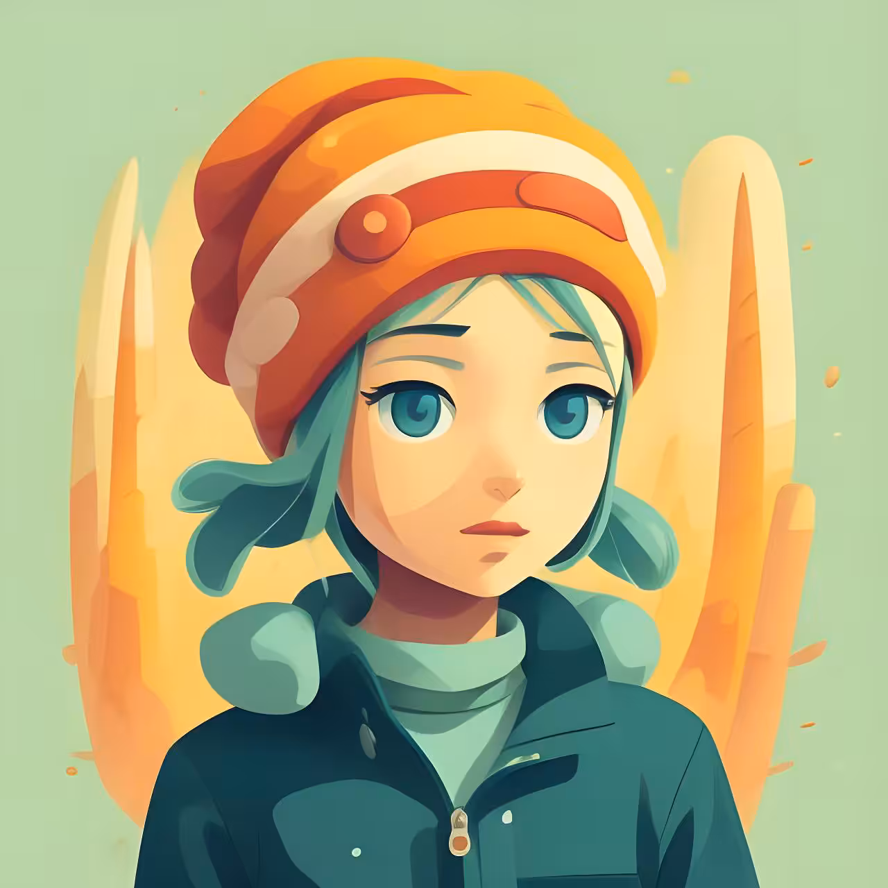 Beanie Girl #02