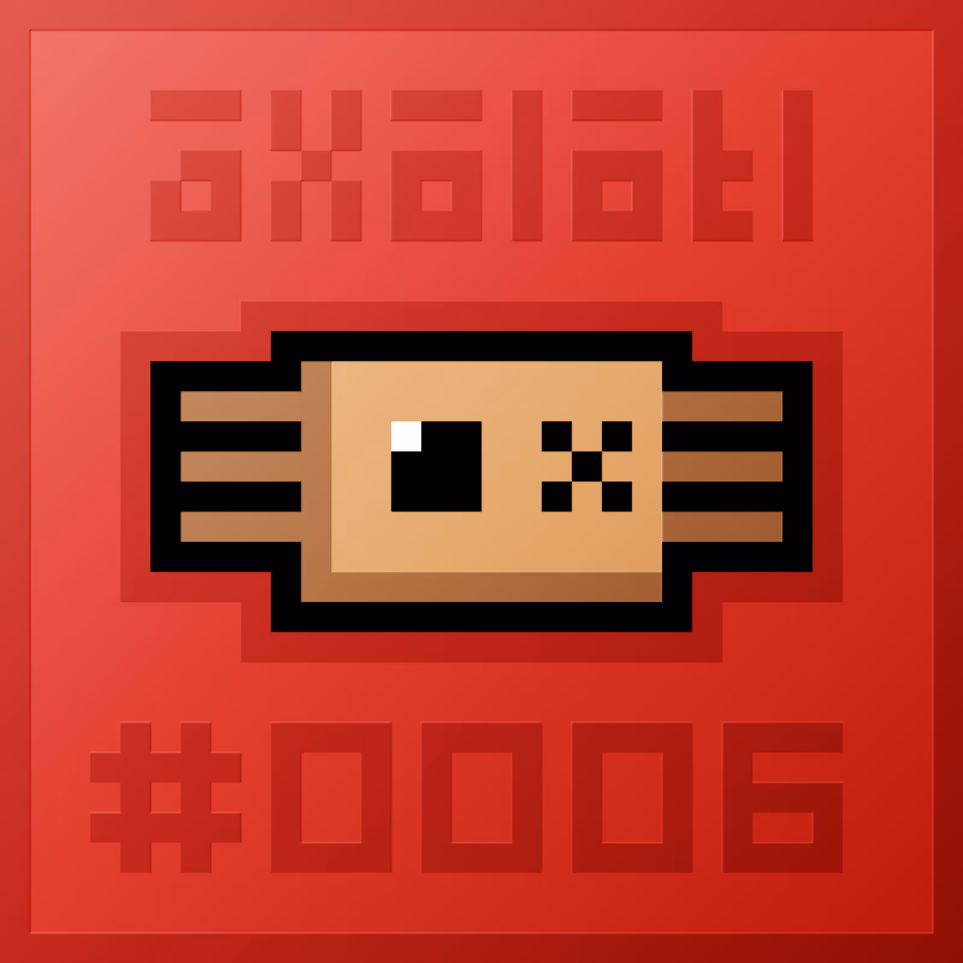 Crypto Axolotl (Tuerto) #0006