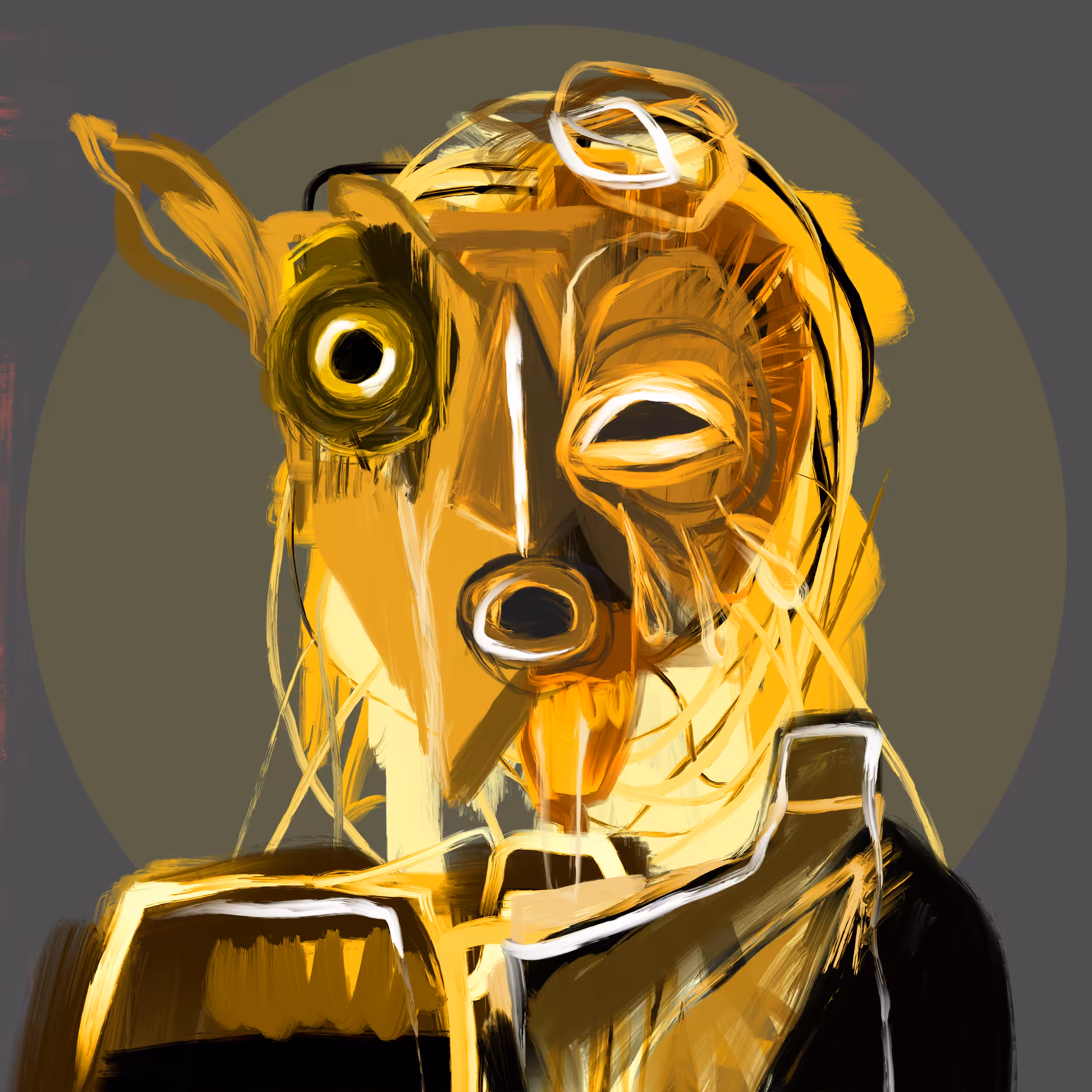 The Unknown Painter (Gold) #47
