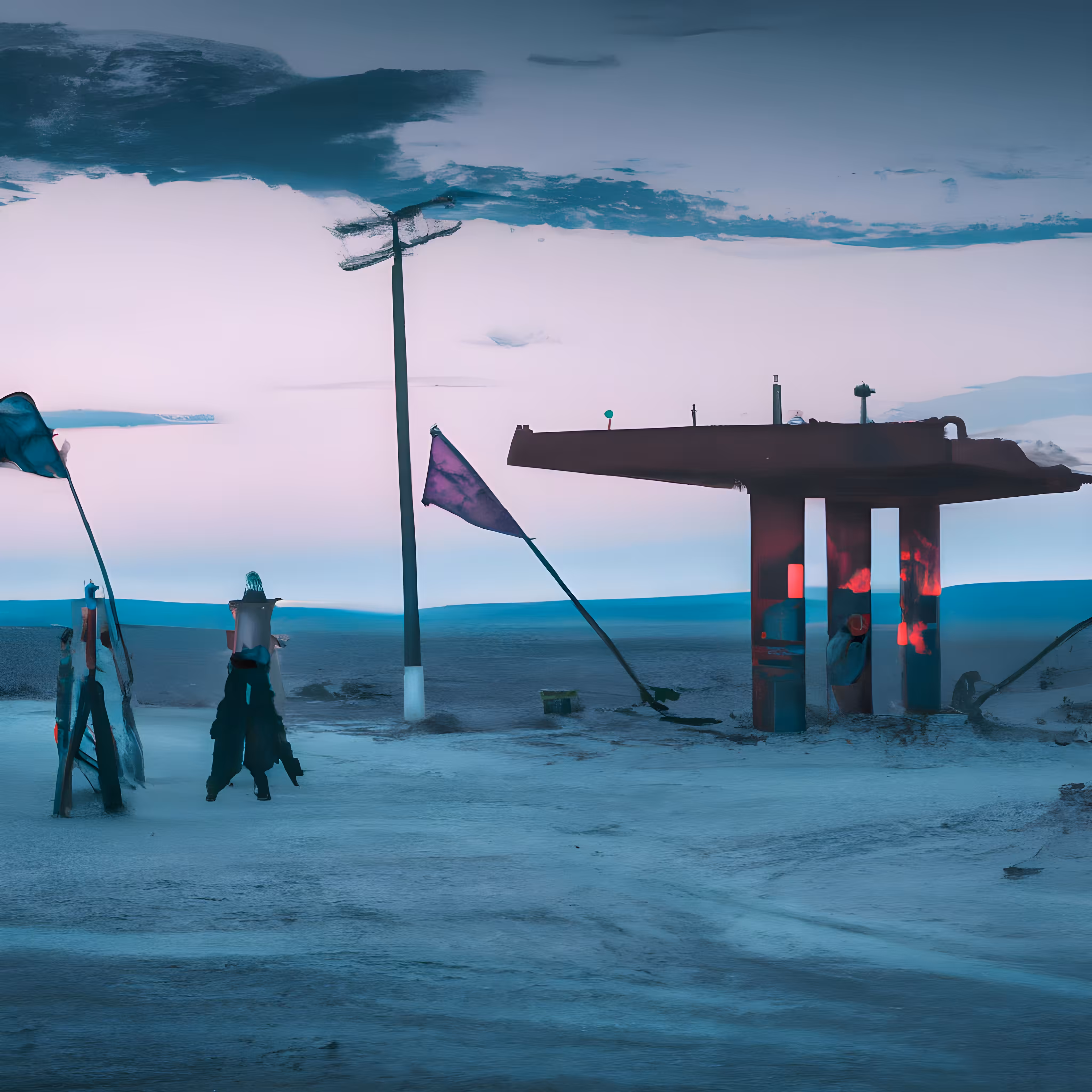 Meeting at the gas station #2