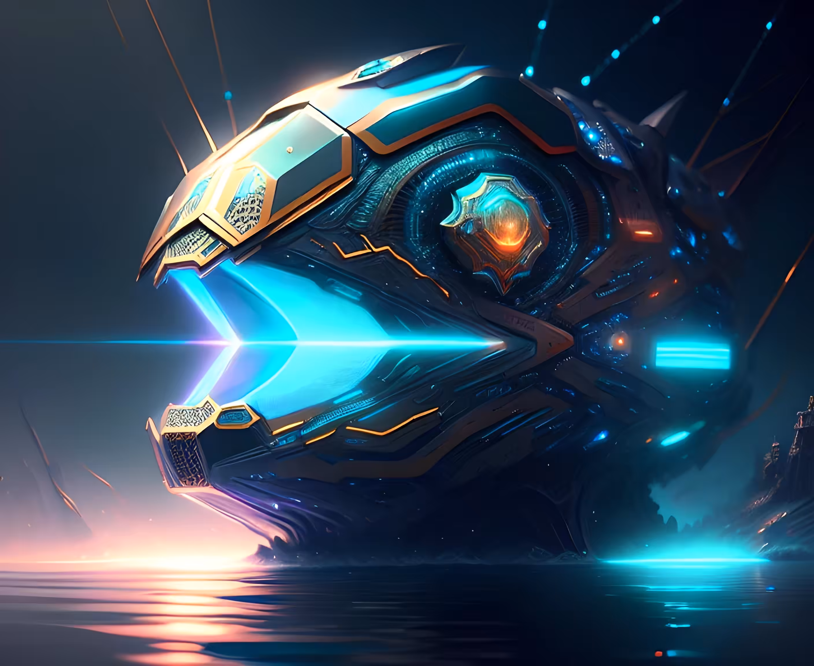 Fish Head Spaceship 