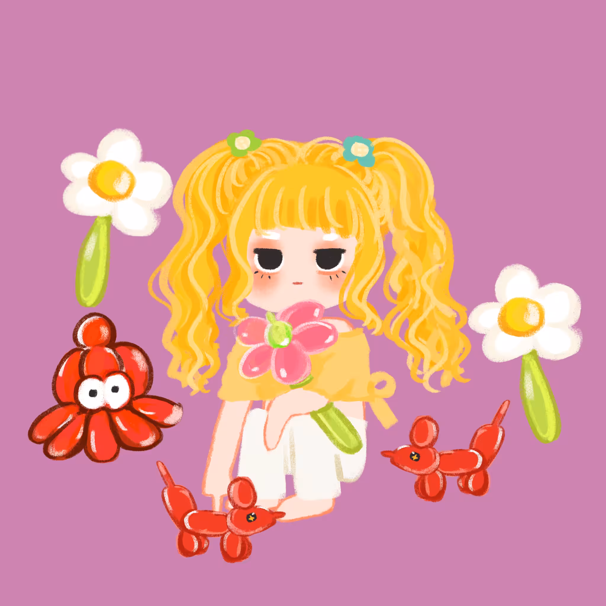 Ruru Balloon twisting