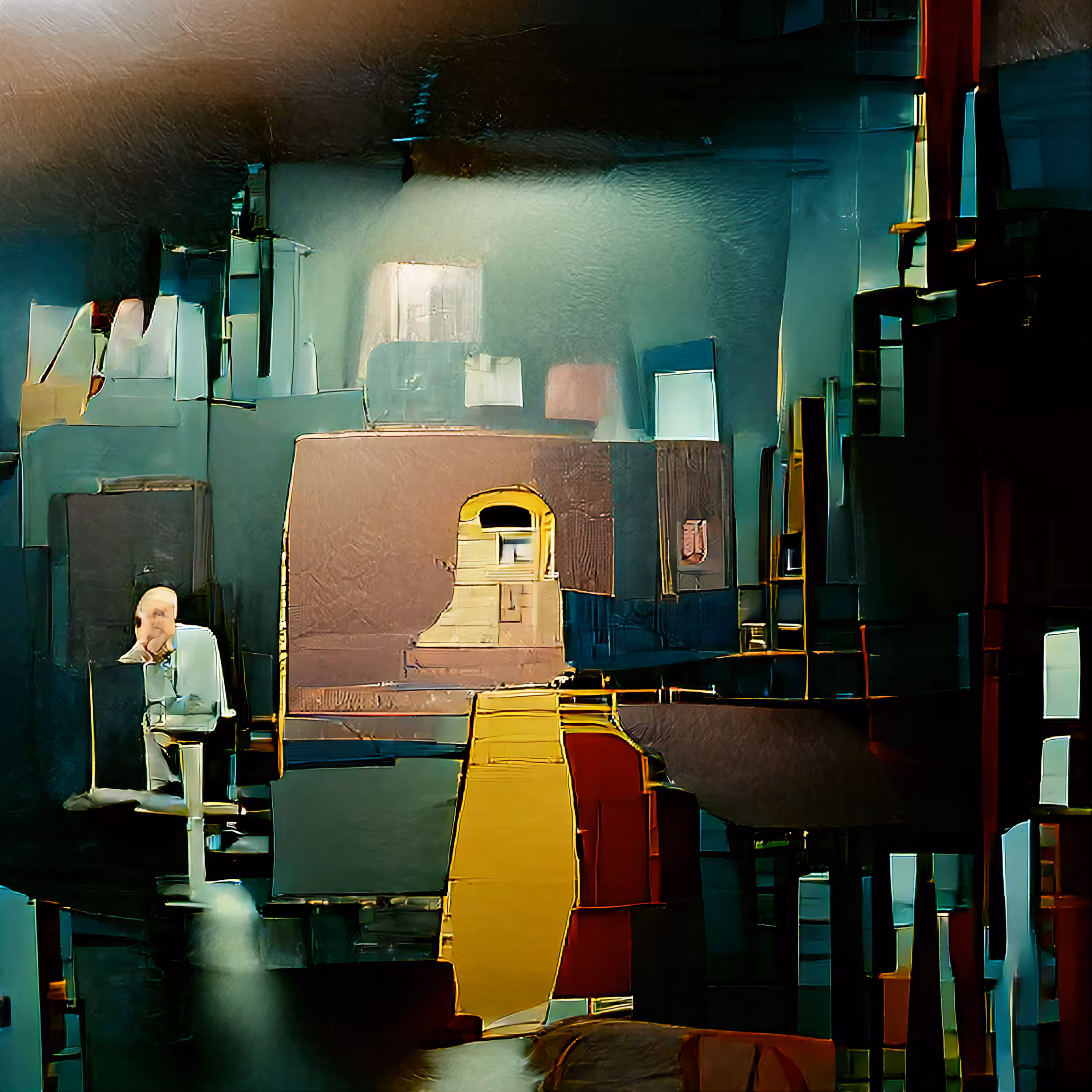 "The Lonely Artist" 09