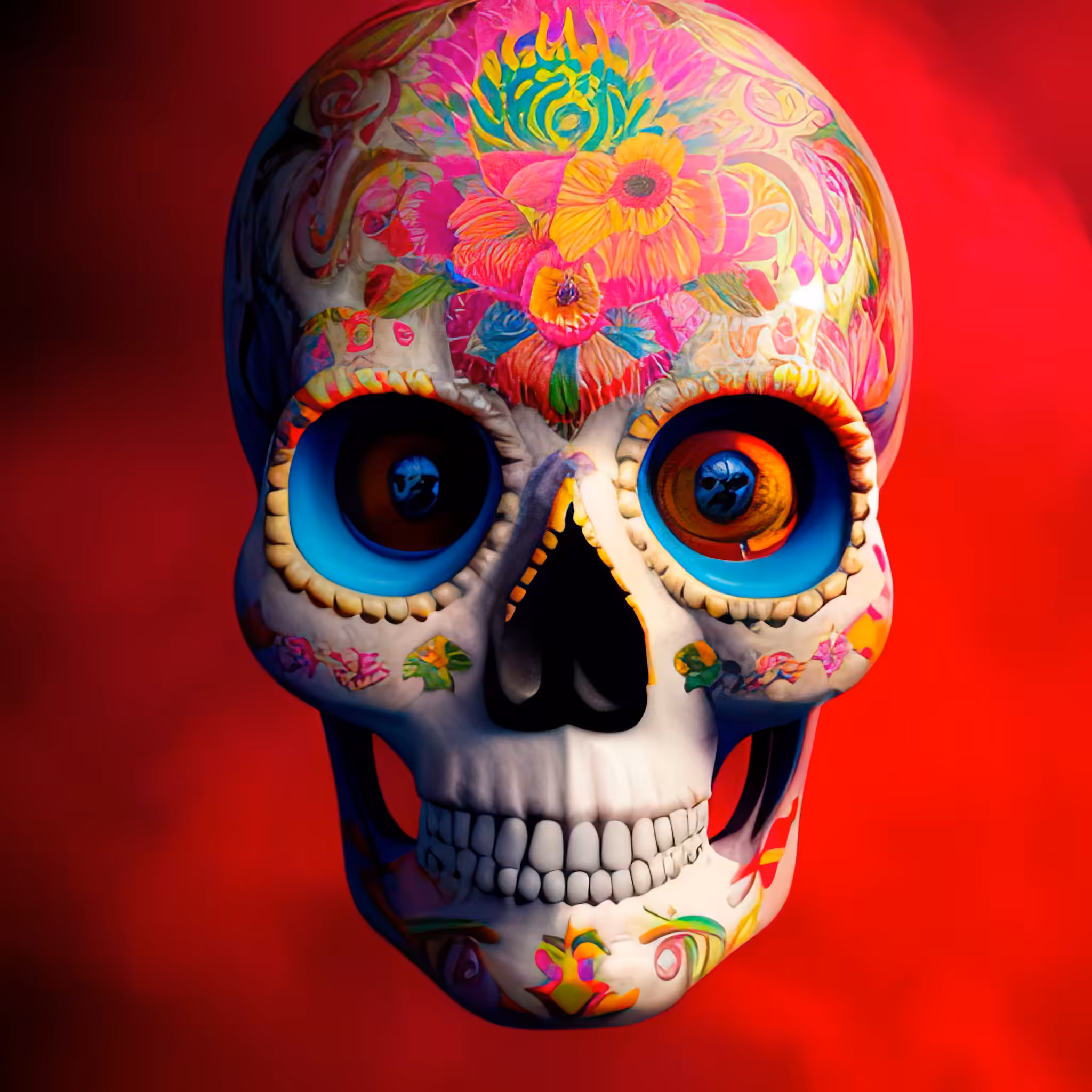 Head Case - A Color Study: Head Case #253