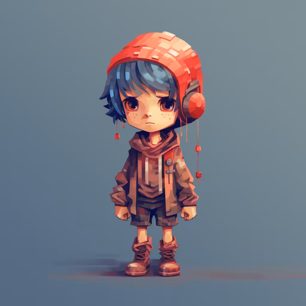 Tez Pixel Figure #130