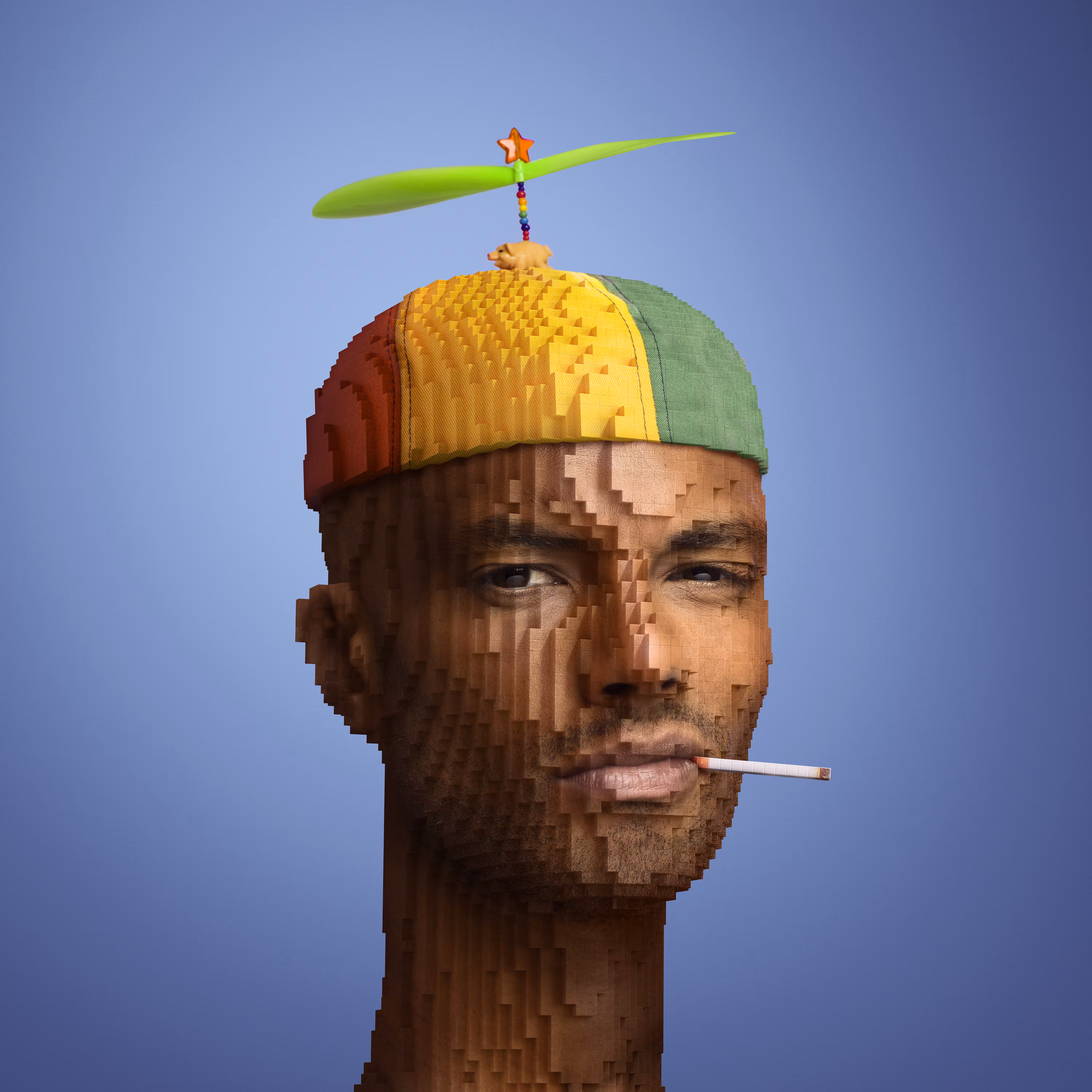Block Head Punk 004