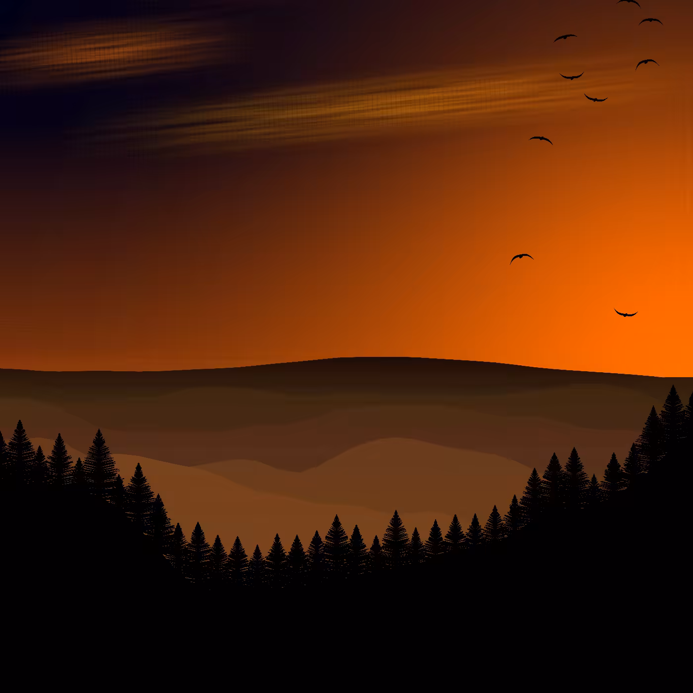 Mountain Sky #16