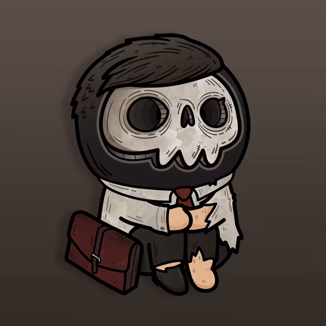 DEATH SKULL MASK CHARACTERS #013