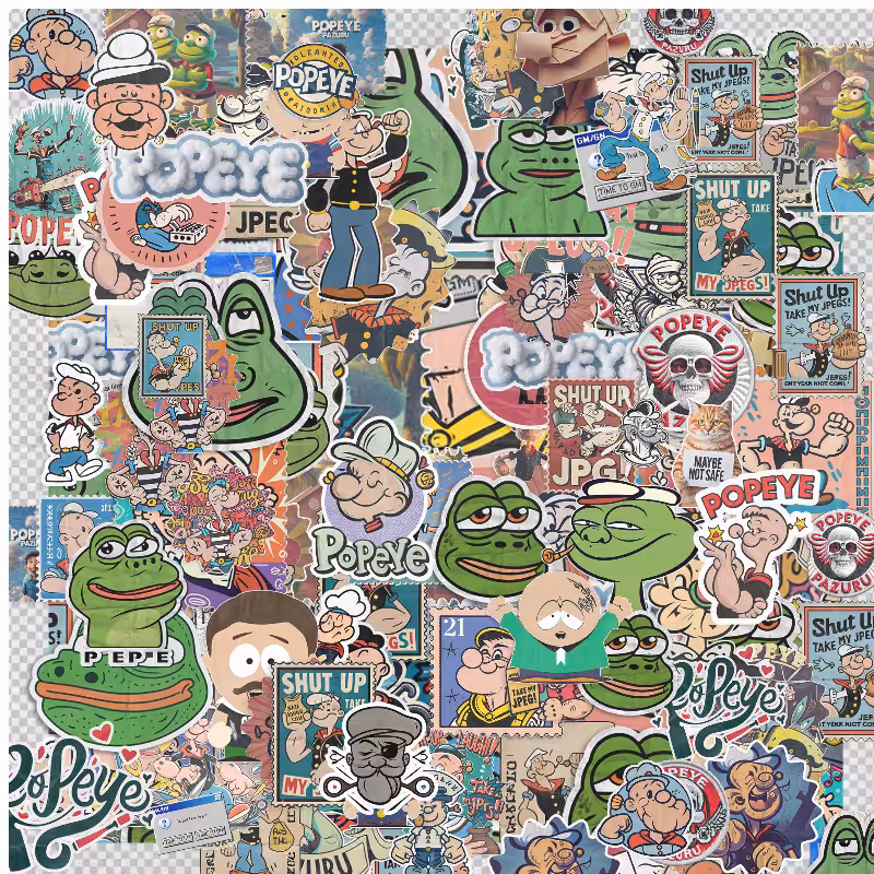 Sticker addict: PEPEYE #40