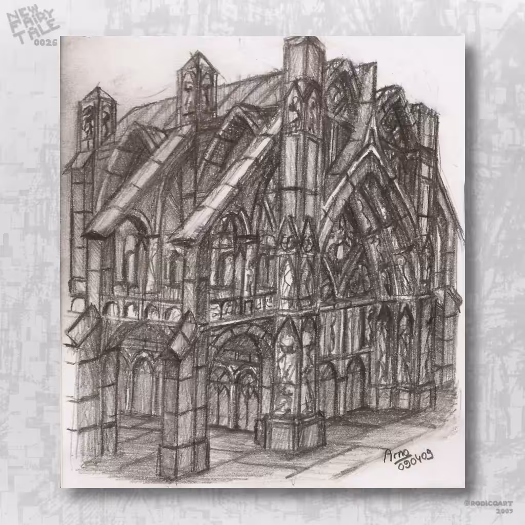 Cathedral in Sketchbook 0026