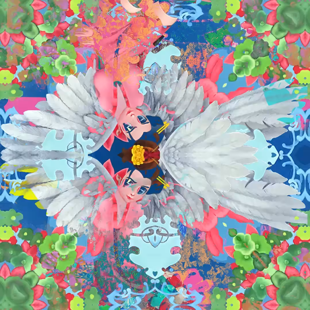 Life in Color Reflections Series Reflections of an Angel by Miguel Paredes