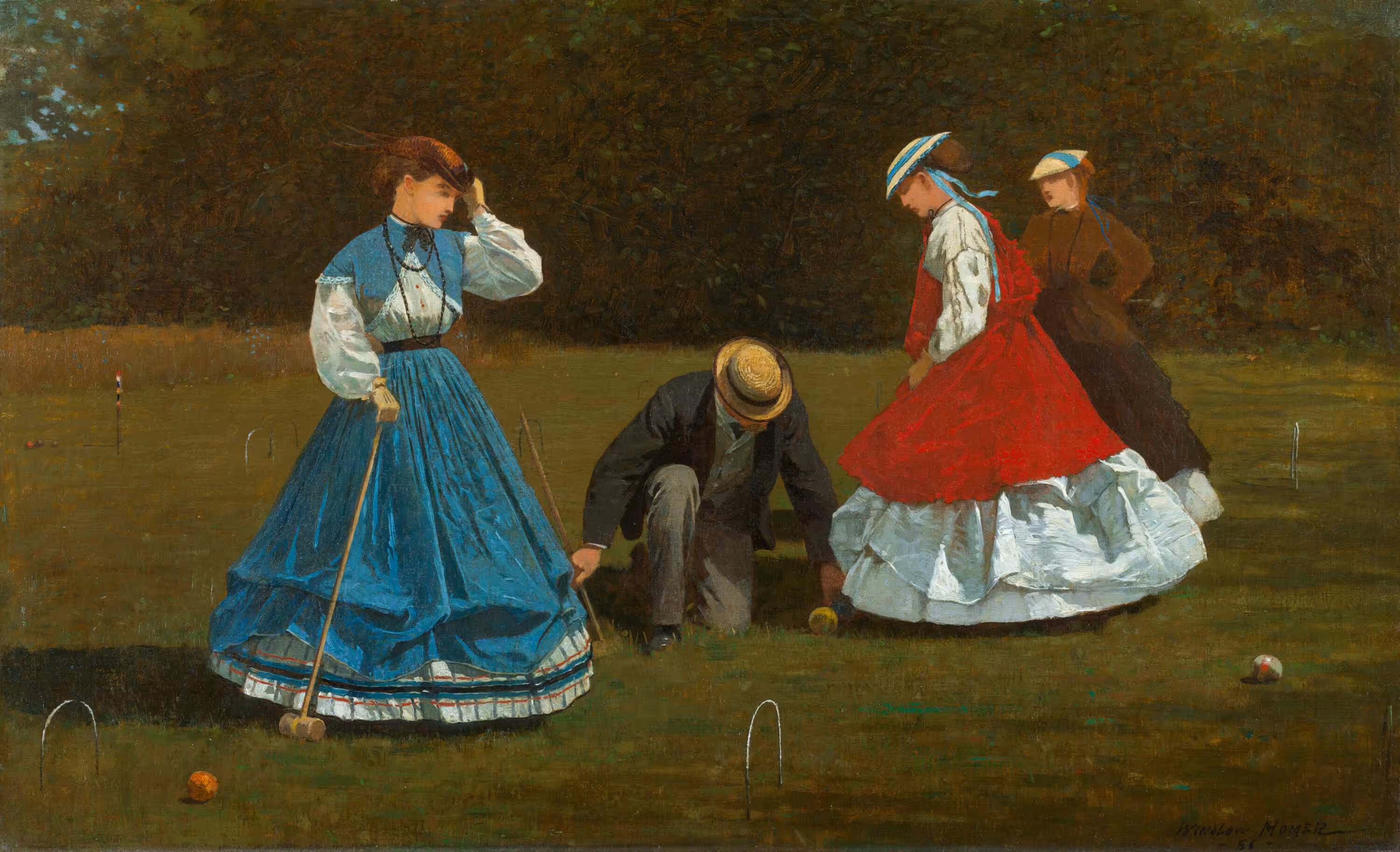 Croquet Scene