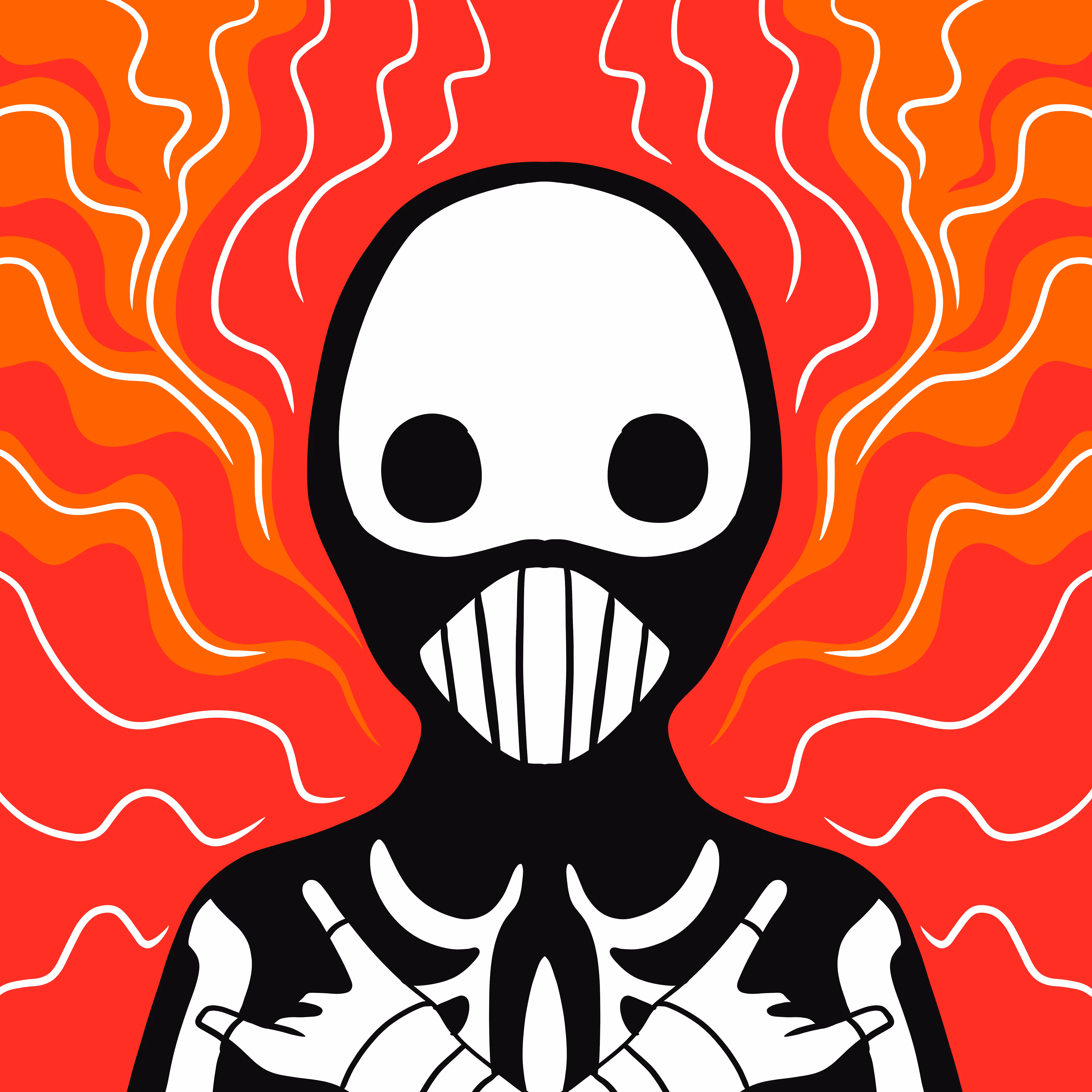 HEN OBJKT #8 baby skull