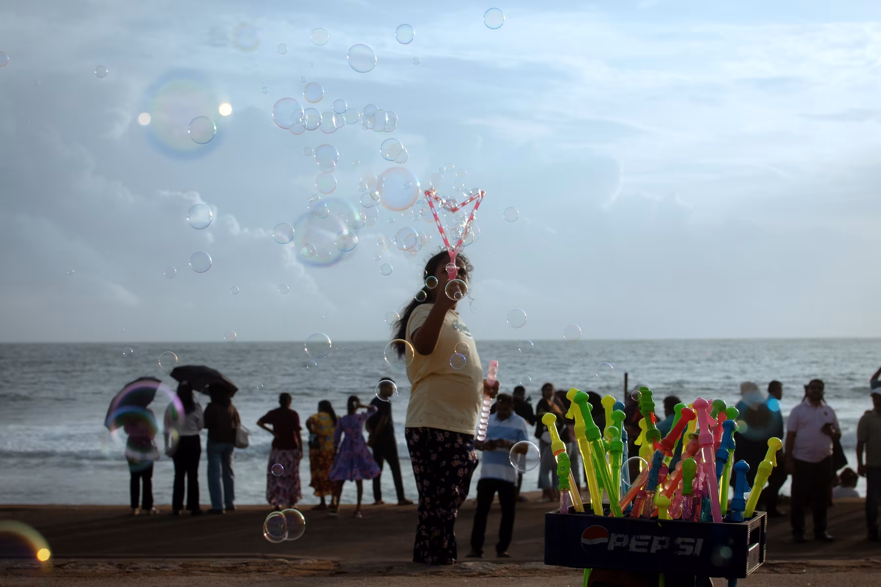 The Glimpse of Life: Bubbles
