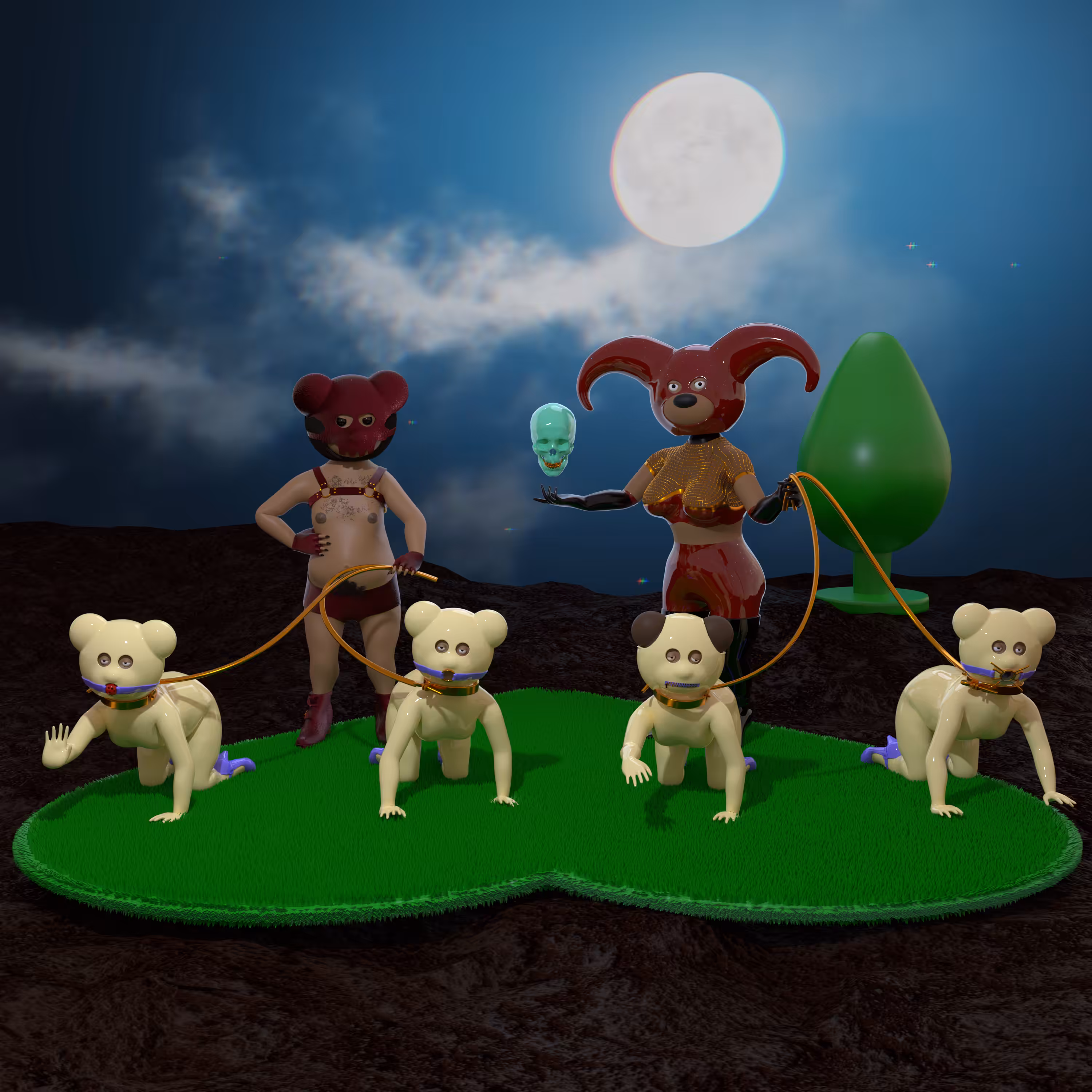 Walking the little bears
