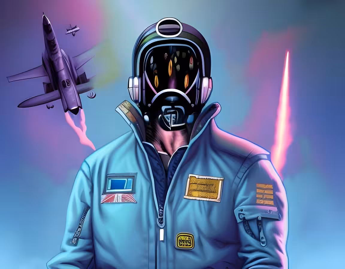 fighter jet pilot #05