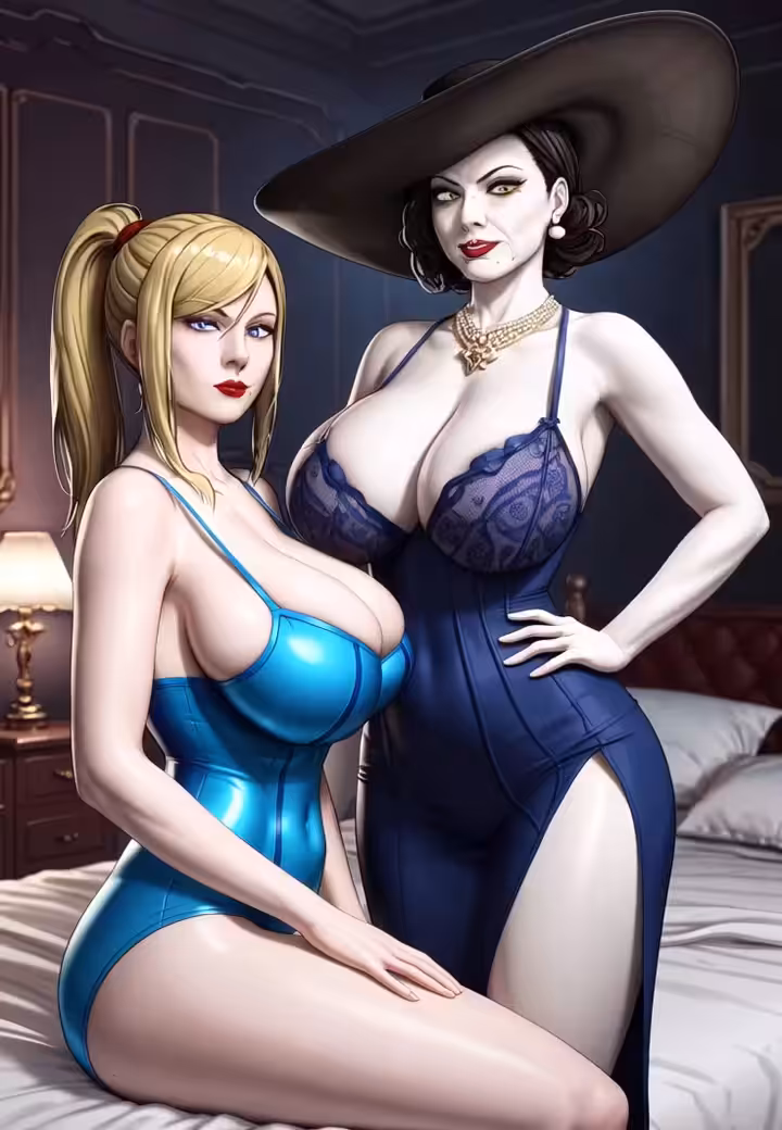 AI art / Rule 34 AI : Vampire Mommy 12