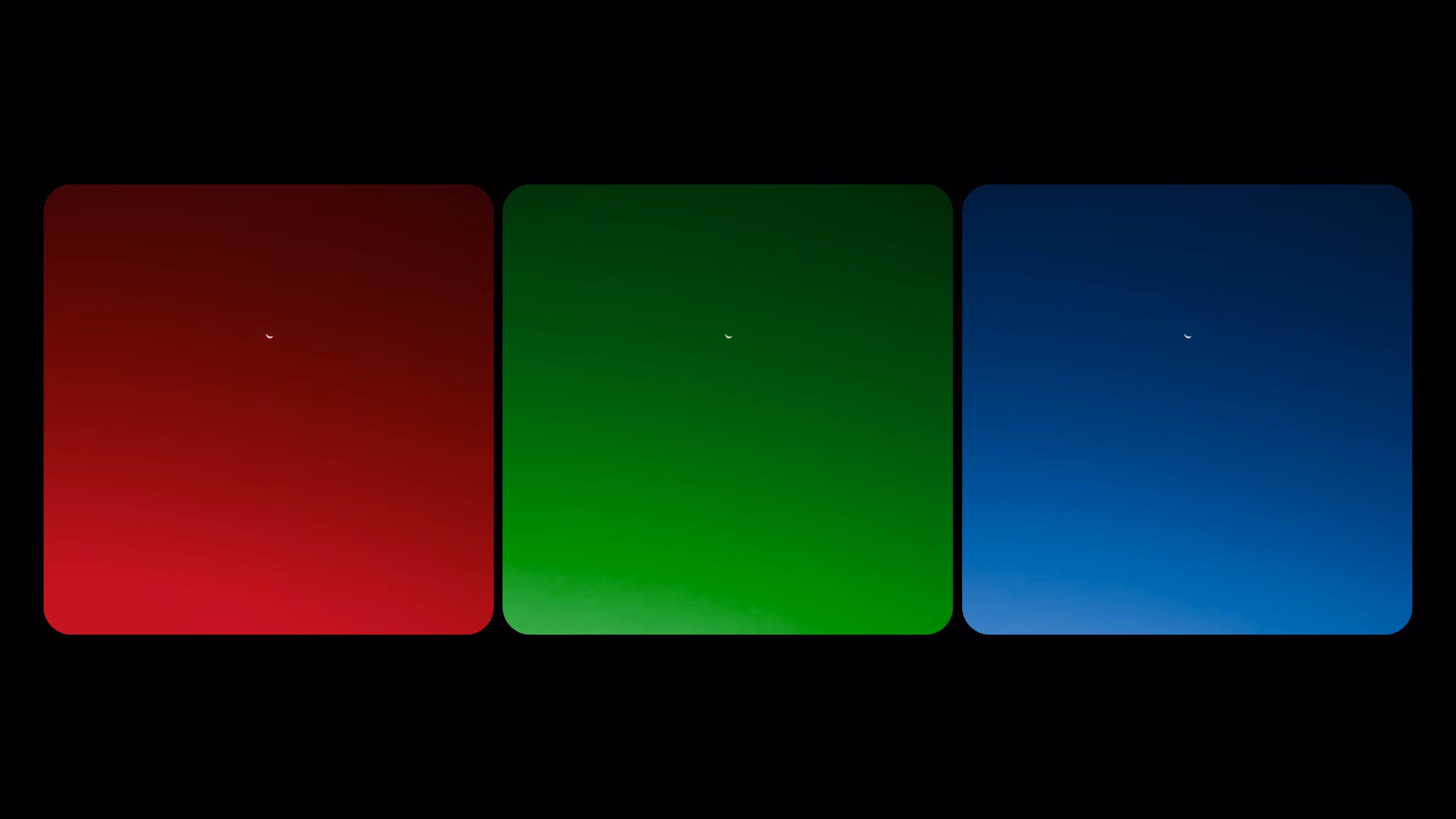 Red, Green, Blue Moon