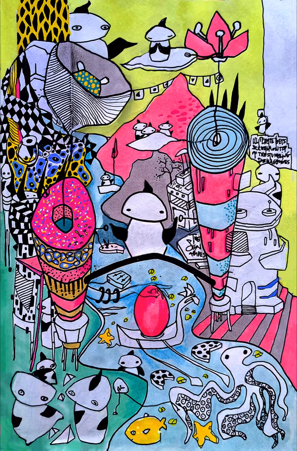 Donut Synthtown