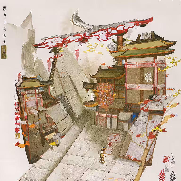 古今 Generative AI 絵巻 #13
