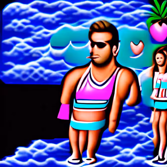 Vaporwave People 1
