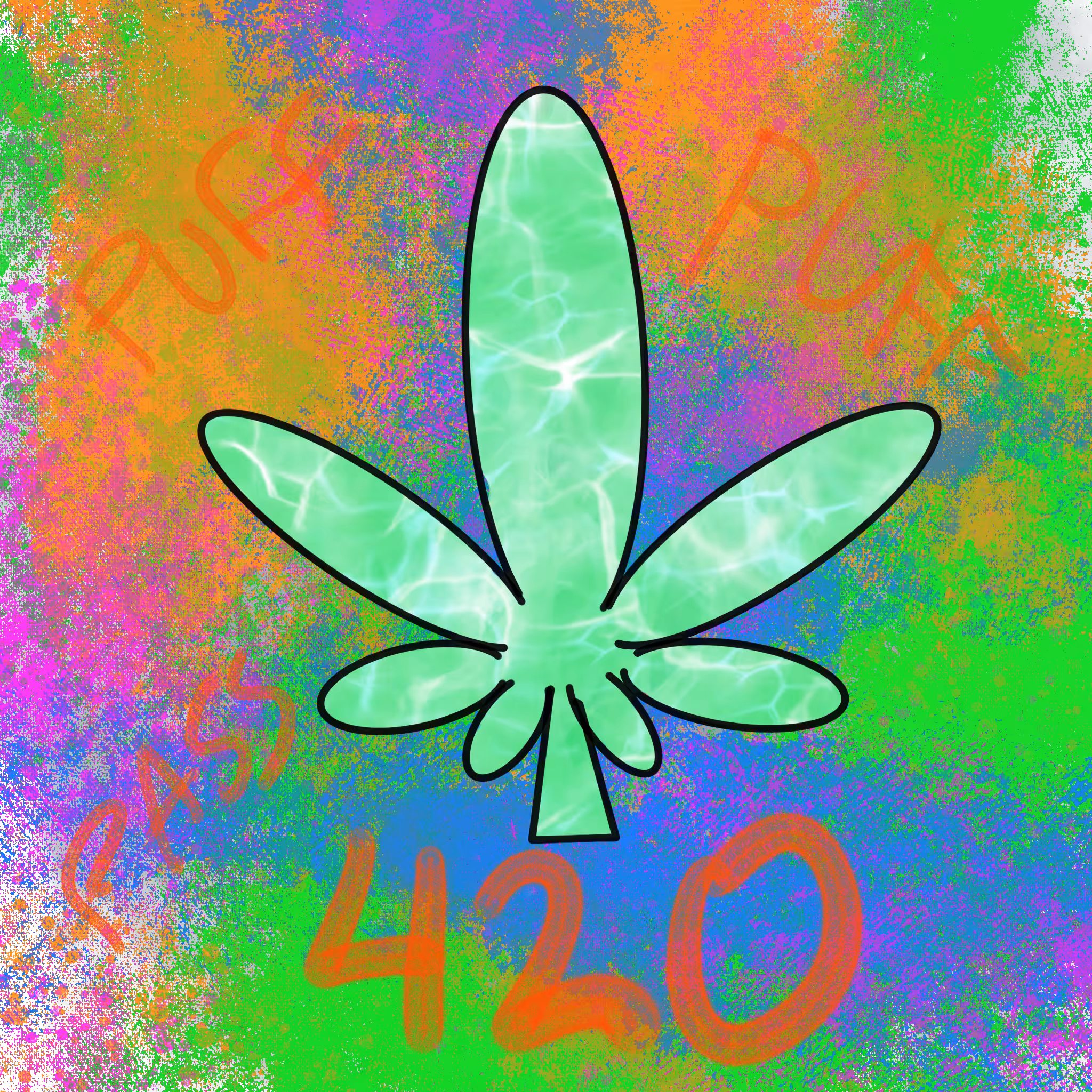 Free Happy 420 Art