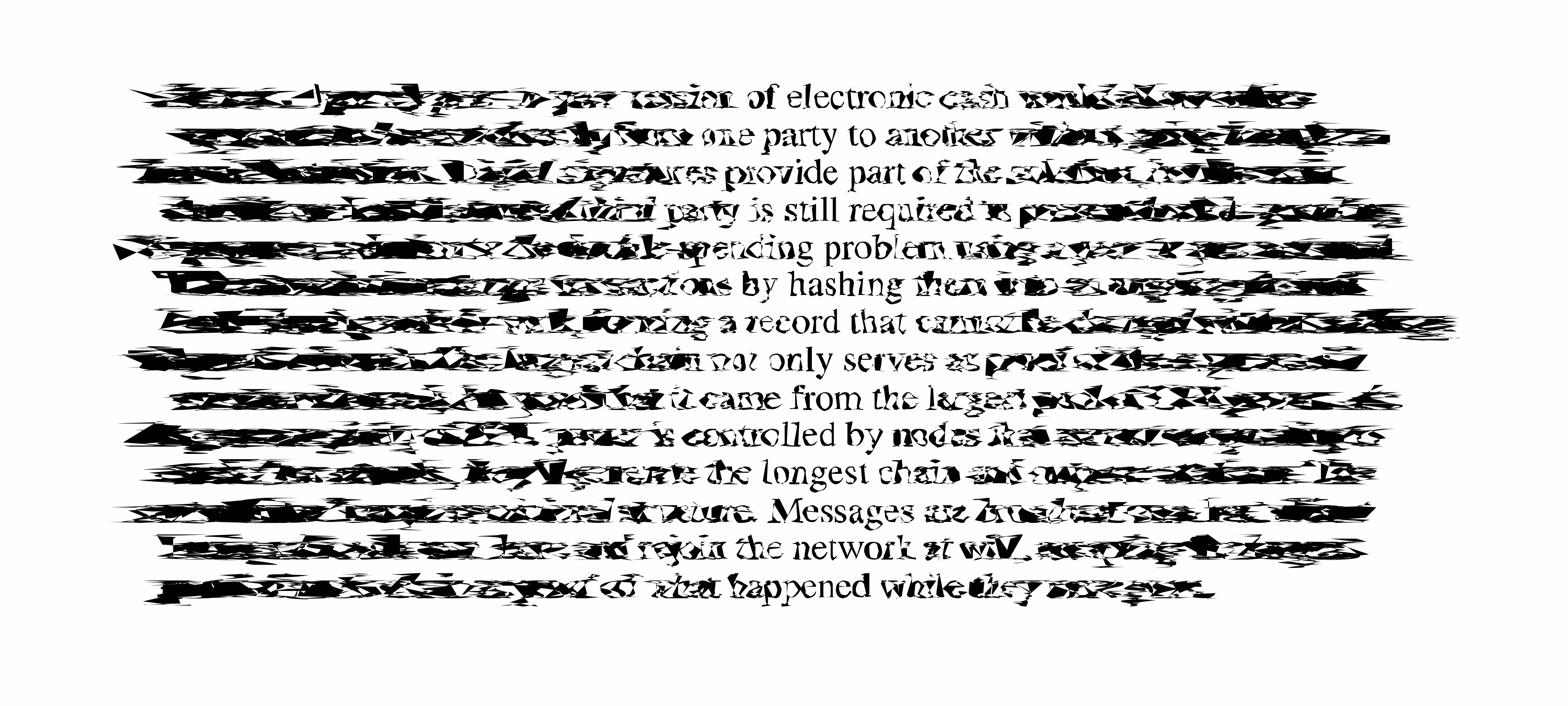 Bitcoin Whitepaper Abstract (Infected by PostScript Viruses)